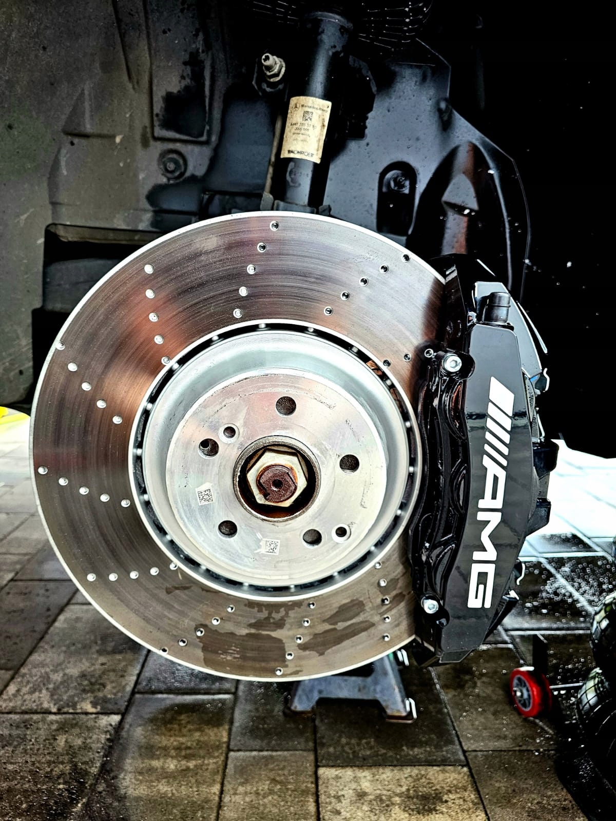Zaciski Tarcze Hamulce Mercedes W447 V Tarcze Zestaw BigBrake 375mm - galeria