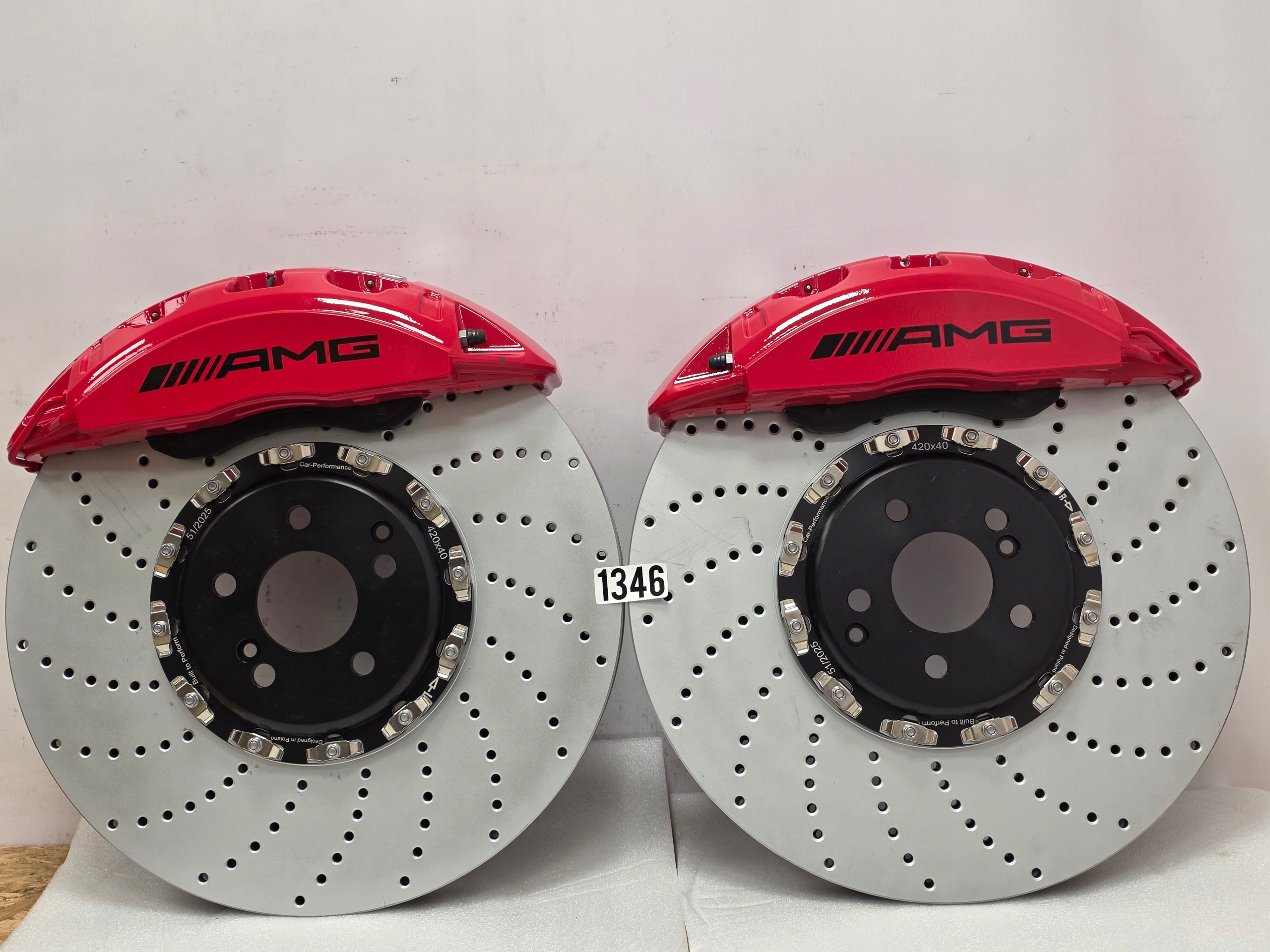 Zaciski Tarcze Hamulce Mercedes S W223 AMG 420mm Komplet Set - galeria