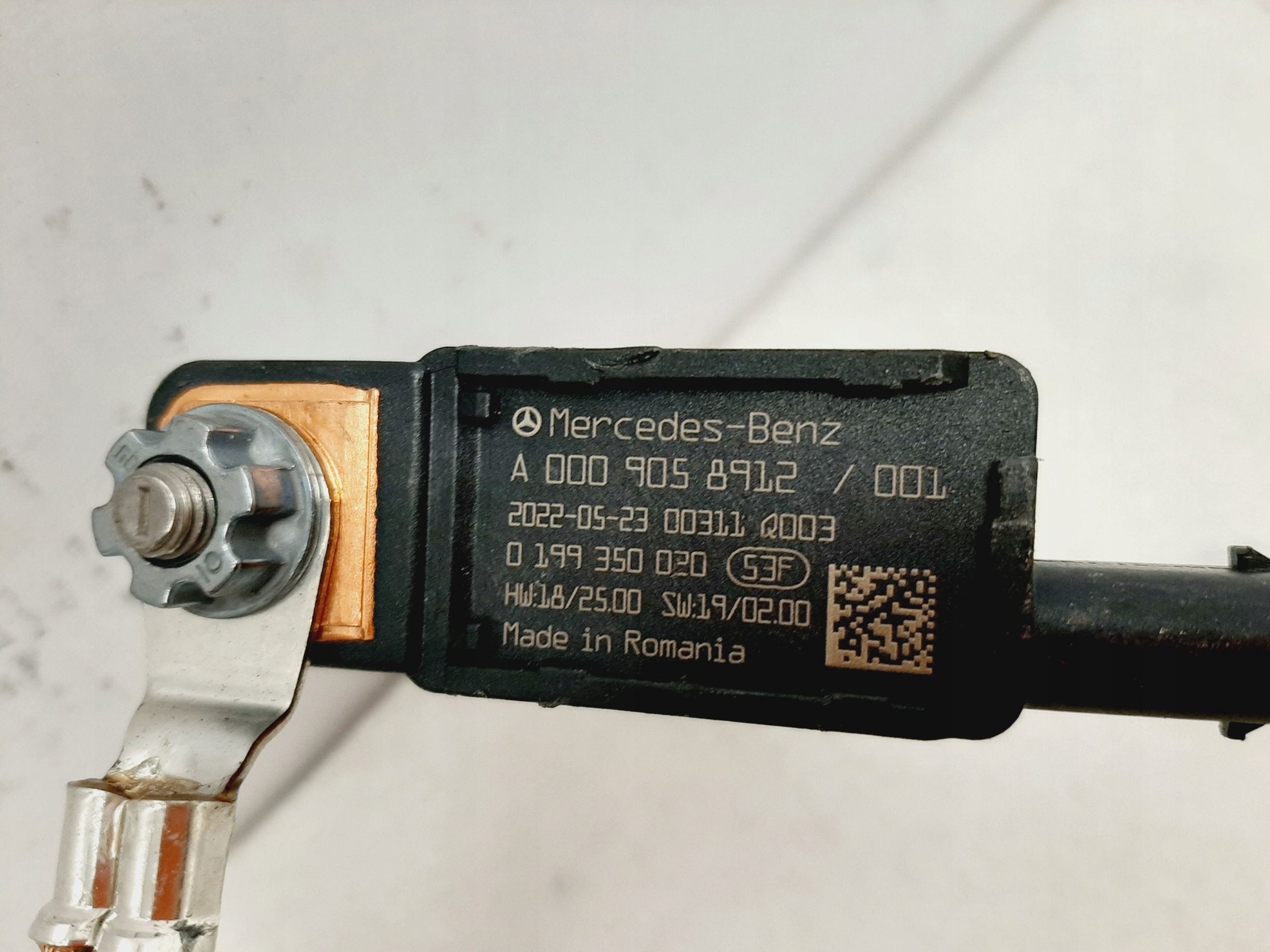 Klema Minusowa Przewód Mercedes W205 W213 W253 W257 - galeria