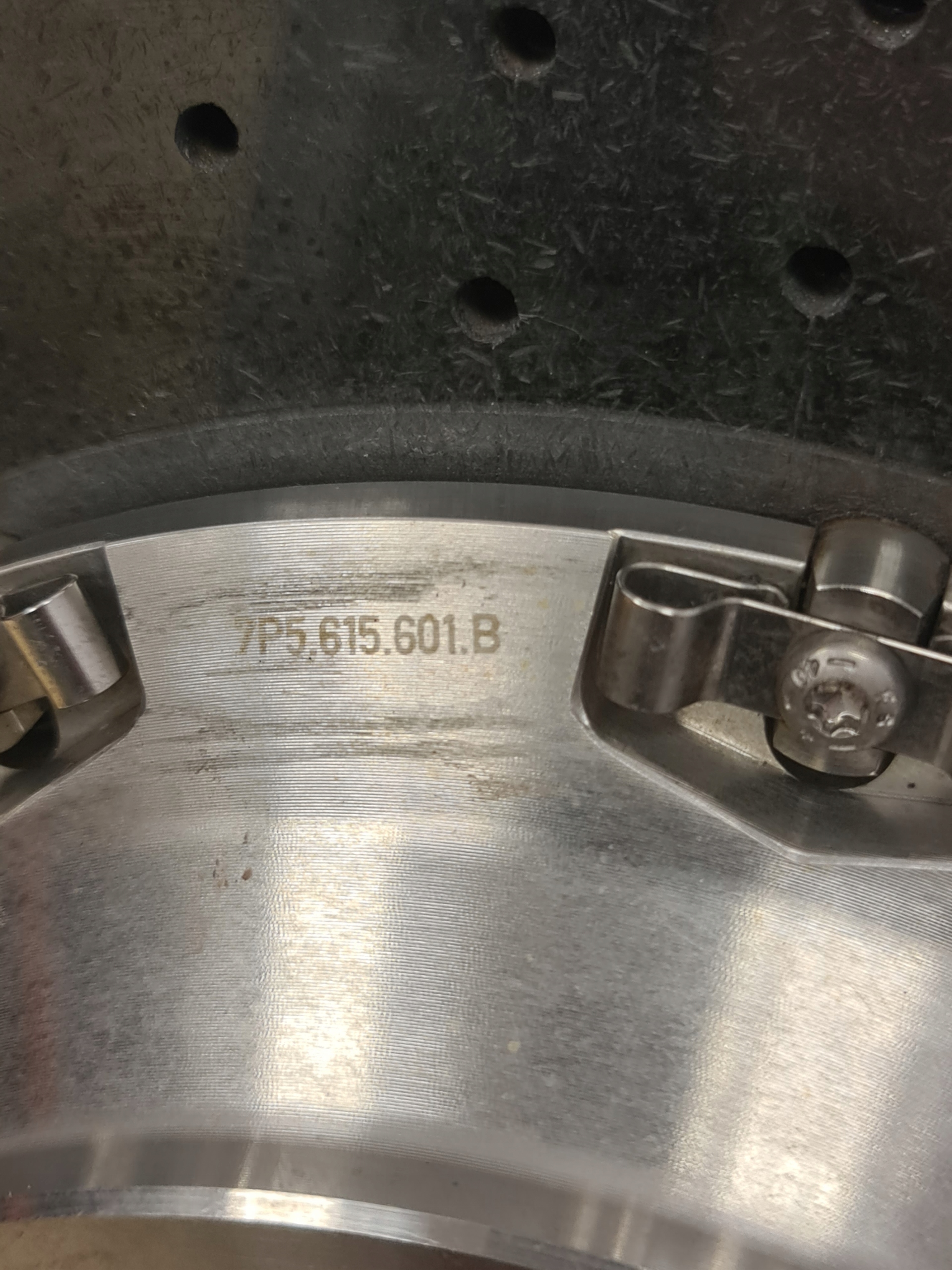 Tarcza CERAMICZNA Porsche Cayenne 7P LEWA TYŁ Lewy - galeria