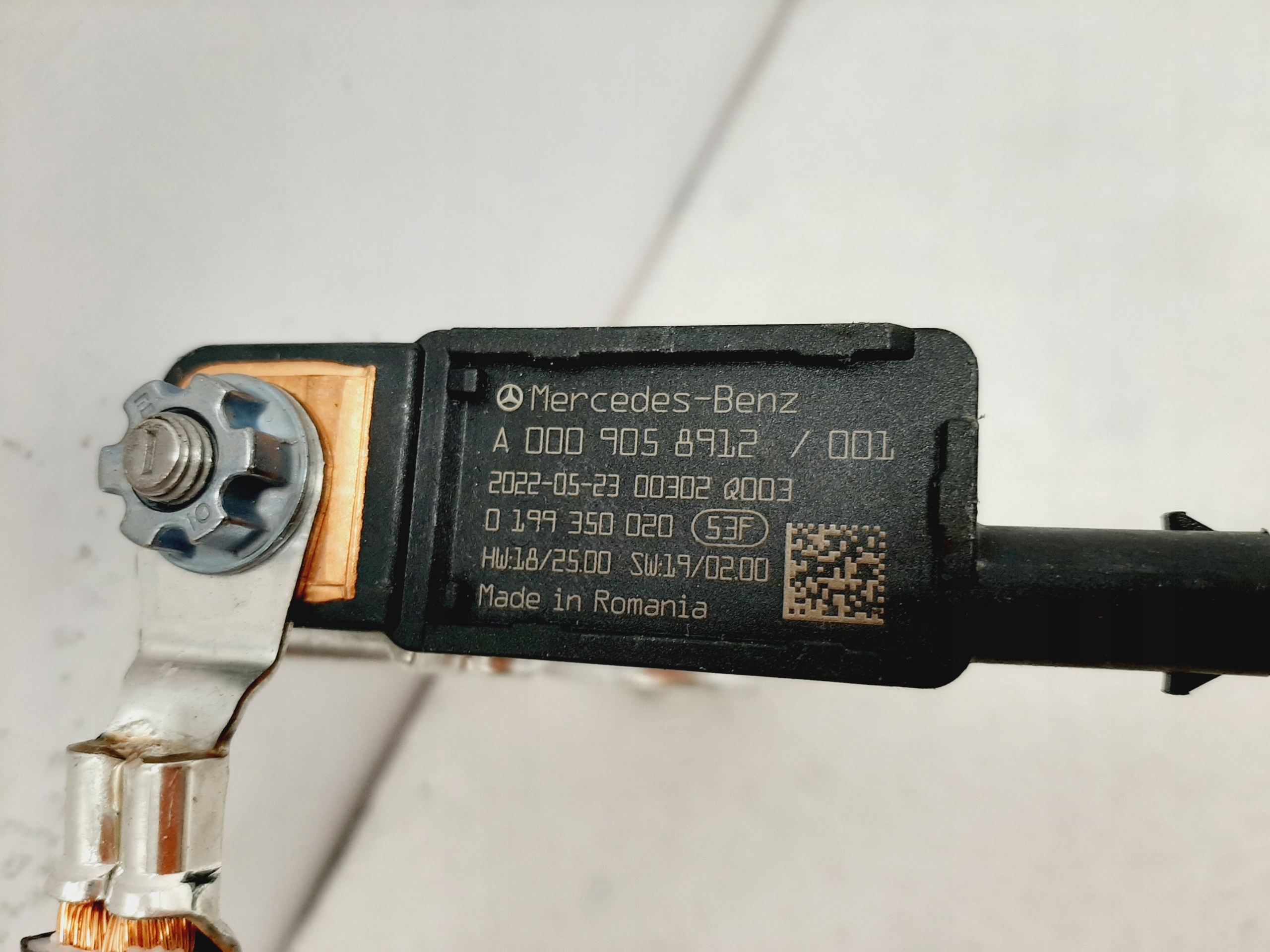 Klema Minusowa Przewód Mercedes W205 W213 W253 W257 - galeria