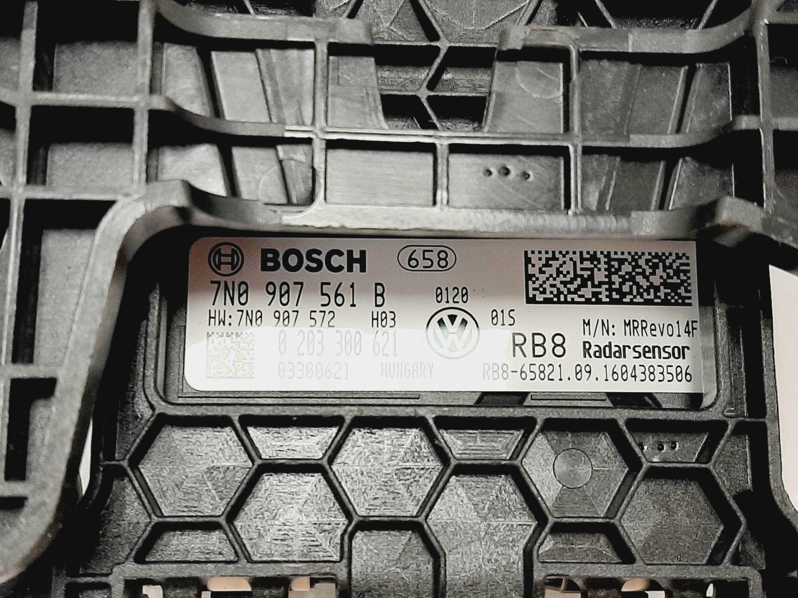 Radar Sensor VW ACC Distronic 7N0907561B Sharan - galeria