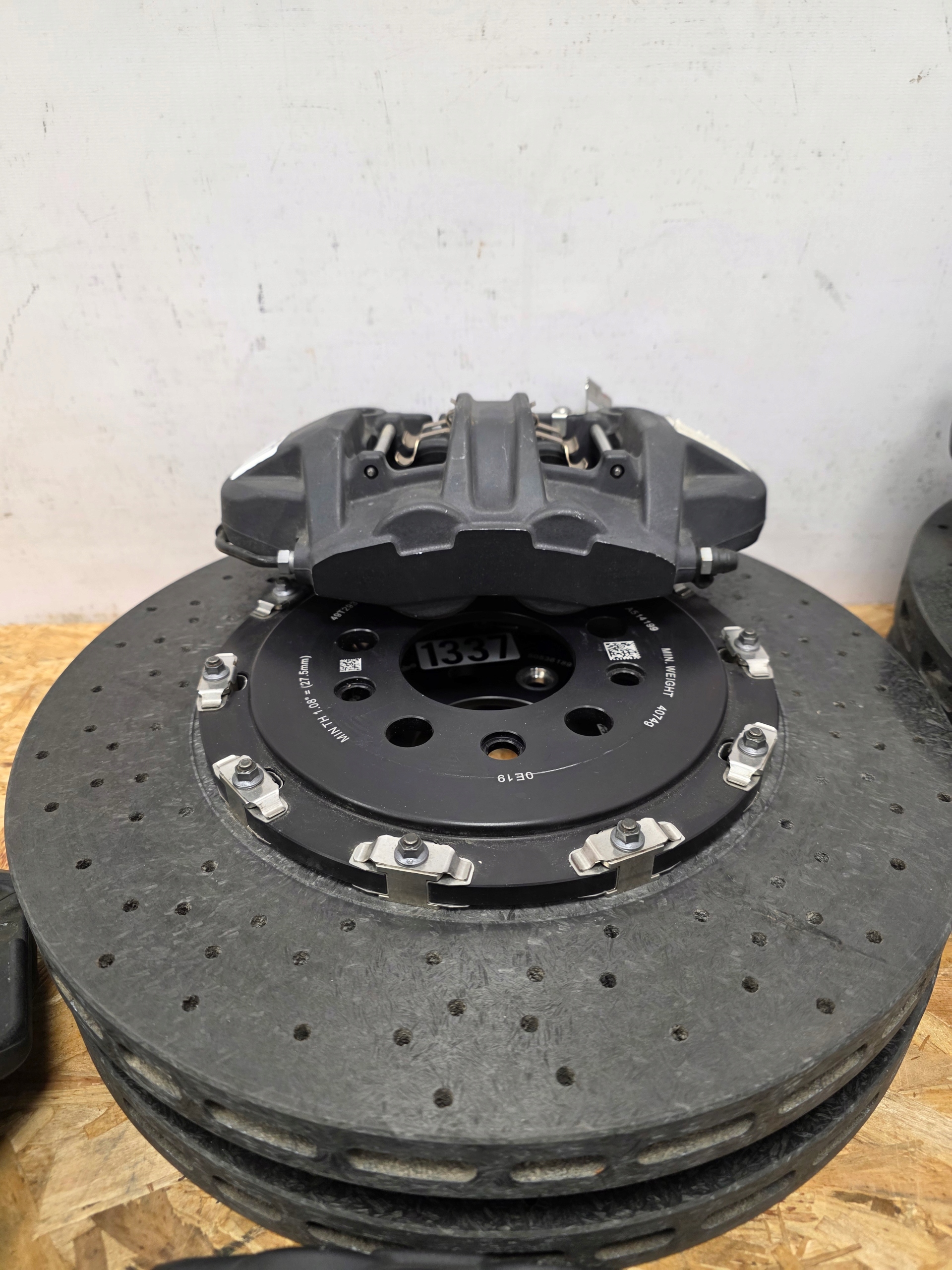 Zaciski Tarcze Alfa Romeo Giulia Quadrifoglio QV Ceramika SET Komplet - galeria