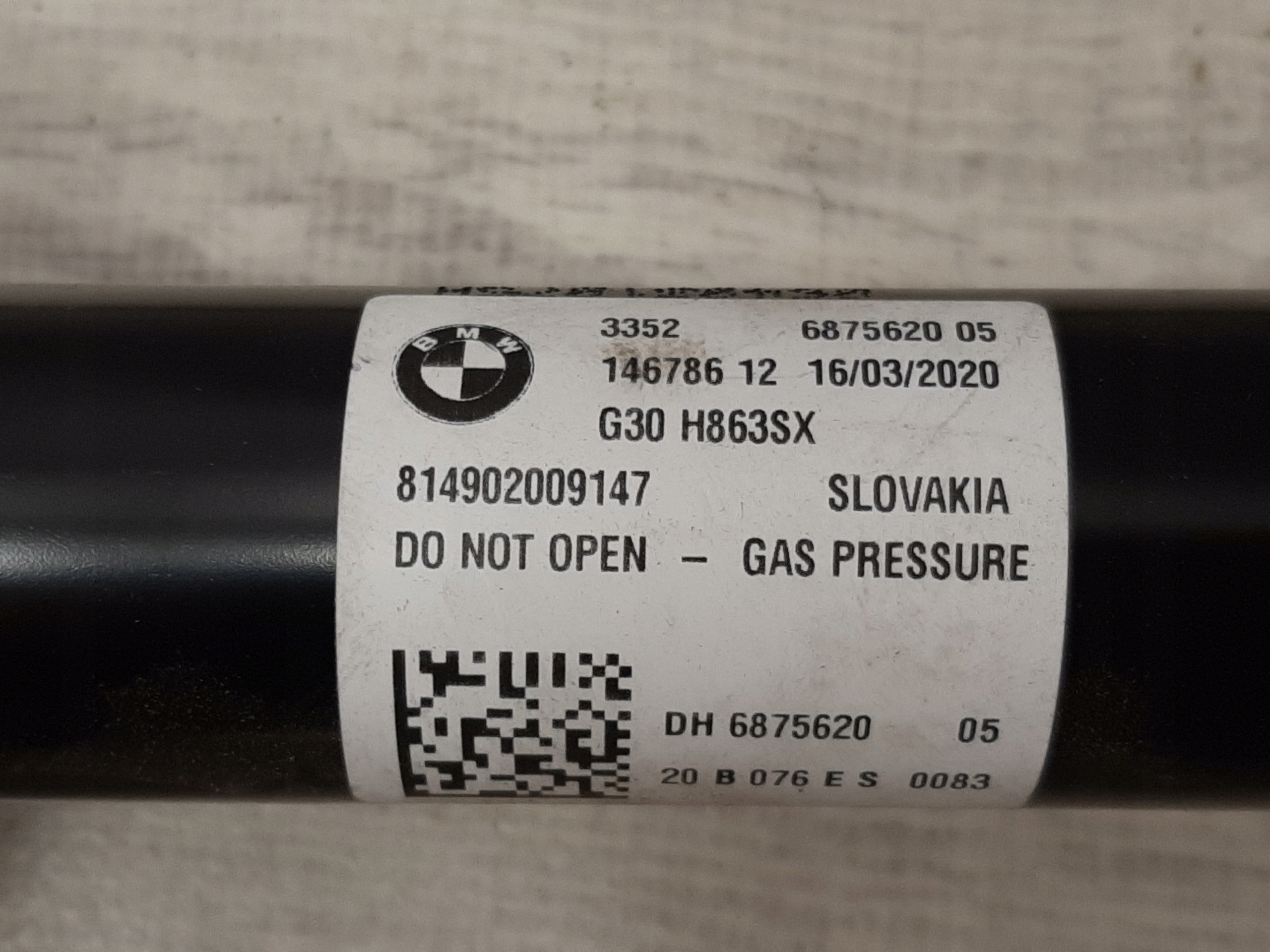 Amortyzator BMW G30 M550d 530e Tył Tylni ORYGINAŁ - galeria