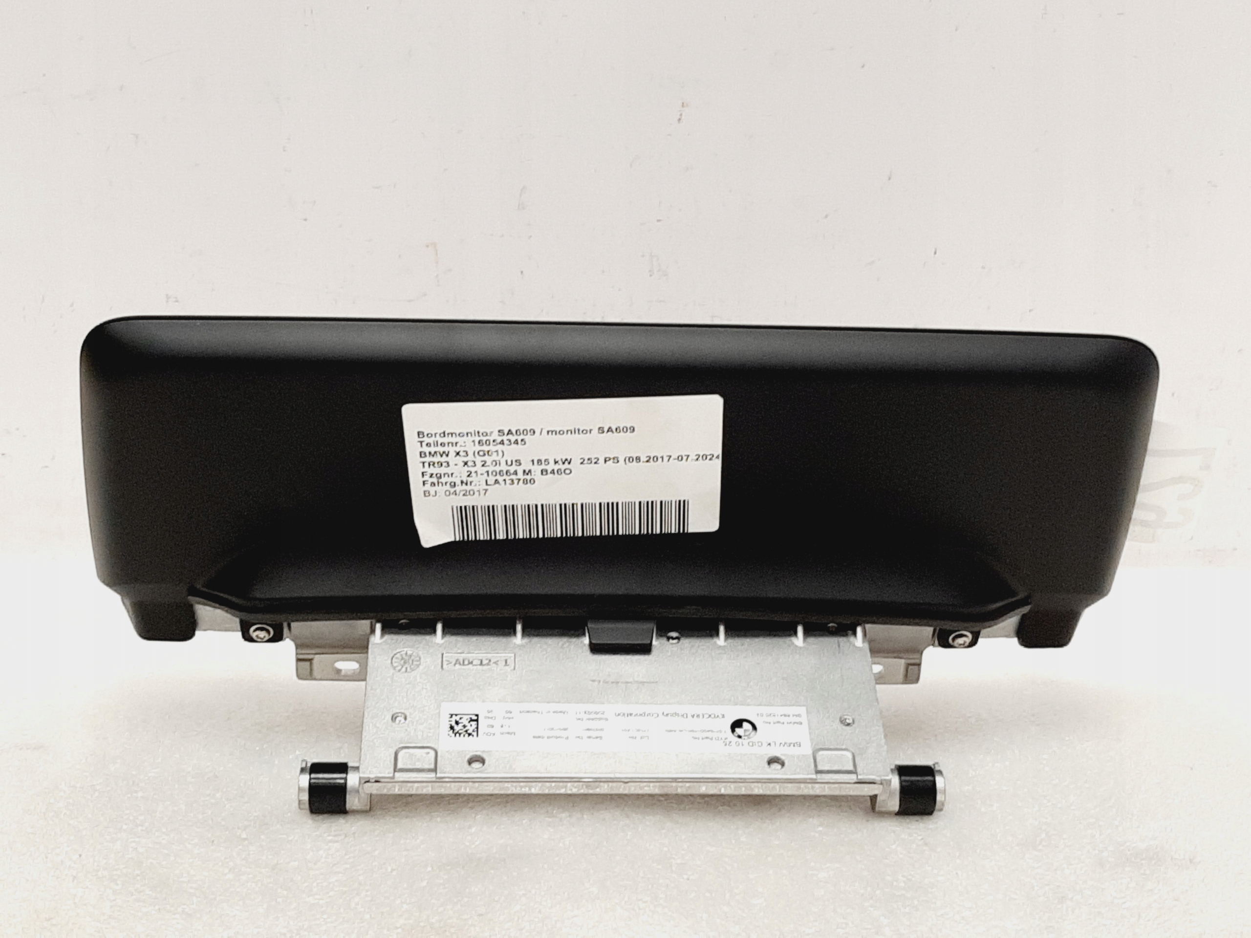 Wyświetlacz Monitor centralny 10.25" BMW X3 G01 X4 G02 - galeria