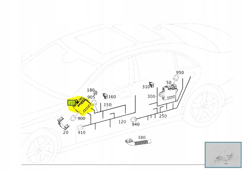 Moduł drzwi Mercedes A2239004424 W297 EQS - galeria