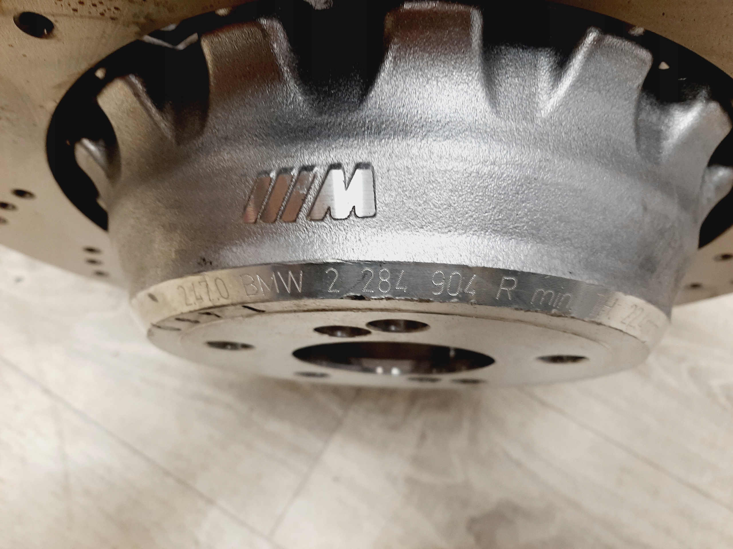 Tarcze BMW X5M F85 X6M F86 2284904 2284903 TYŁ KOMPLET - galeria