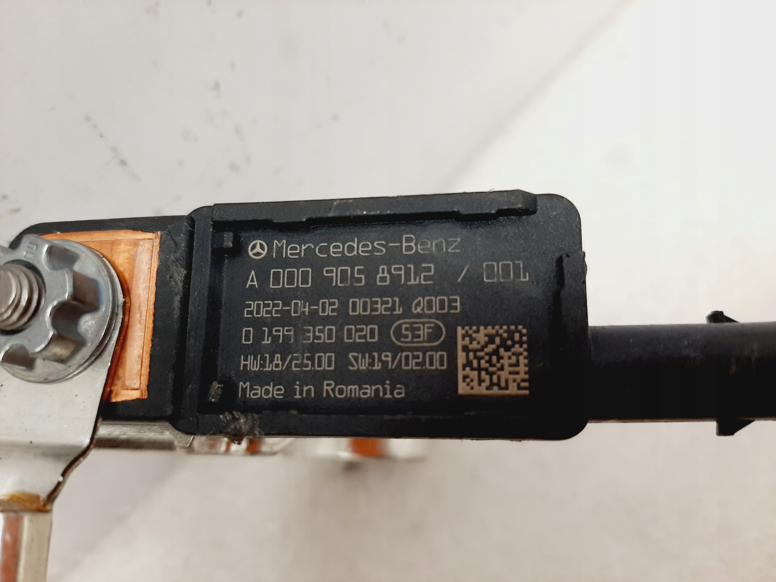 Klema Minusowa Przewód Mercedes W205 W213 W253 W257 - galeria