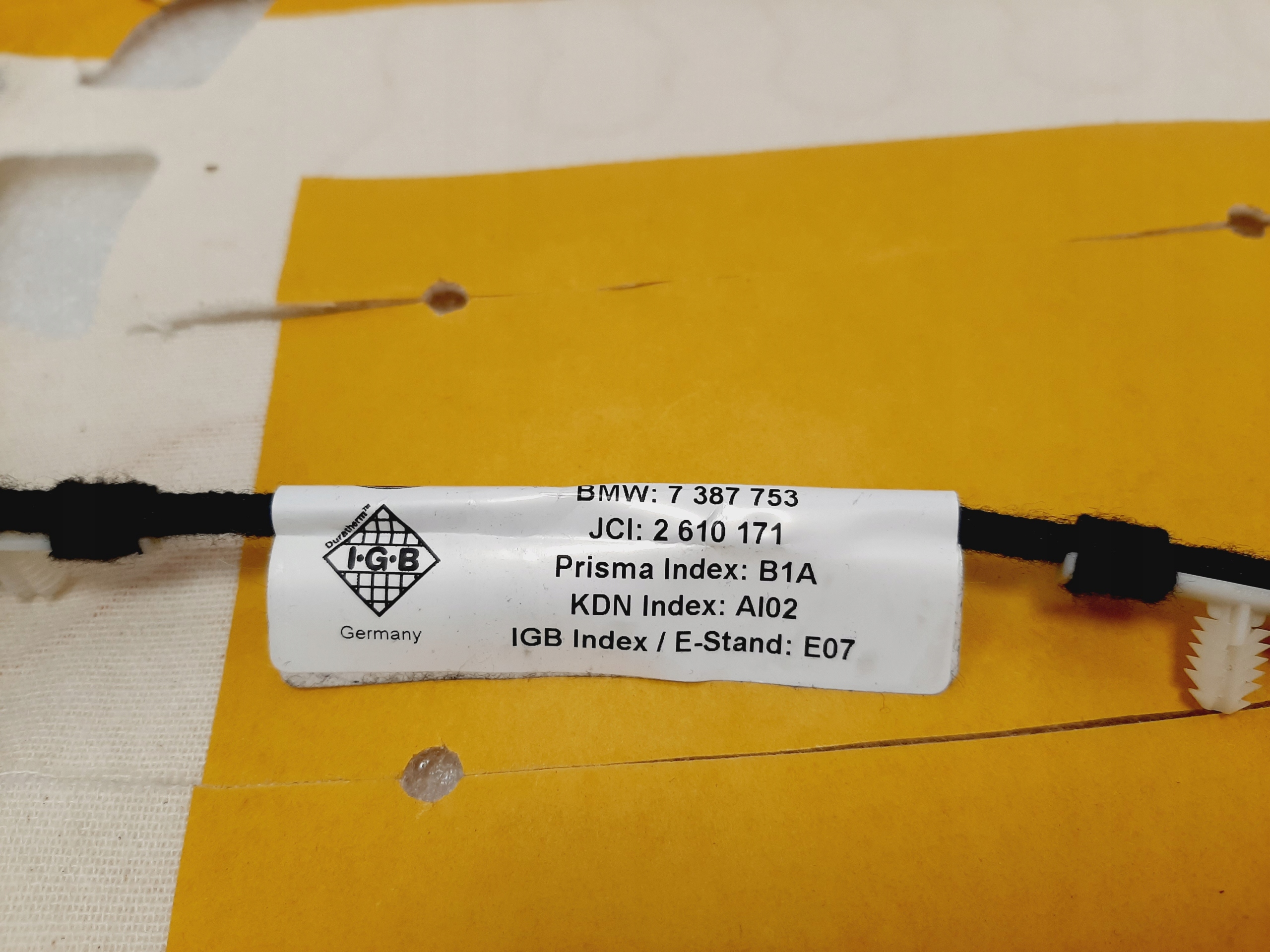 Mata grzewcza podgrzewanie fotela siedzisko BMW G30 G11 F90 - galeria