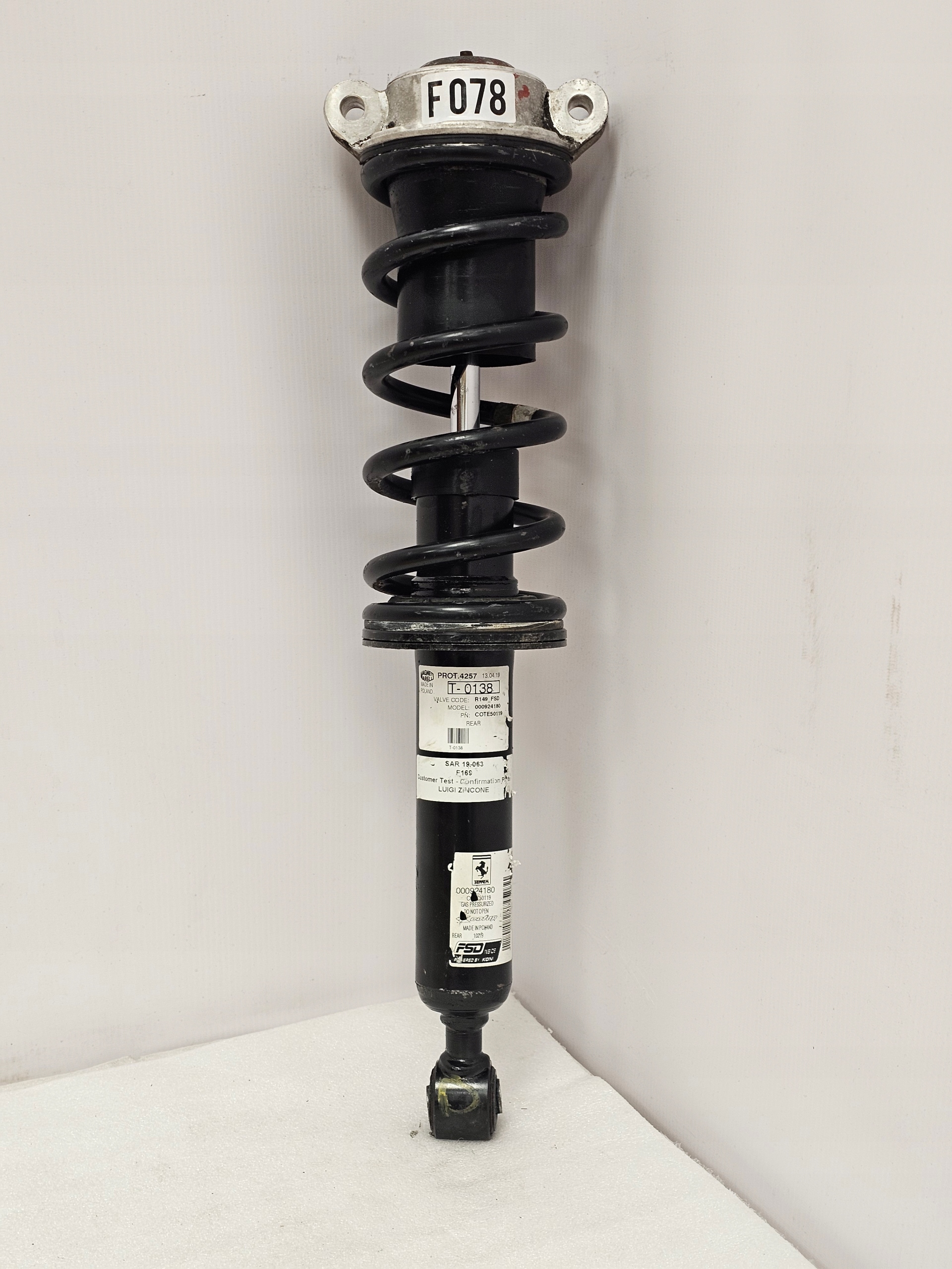 Amortyzator Shock Absorber Ferrari Tył Tylny Portofino Roma - galeria