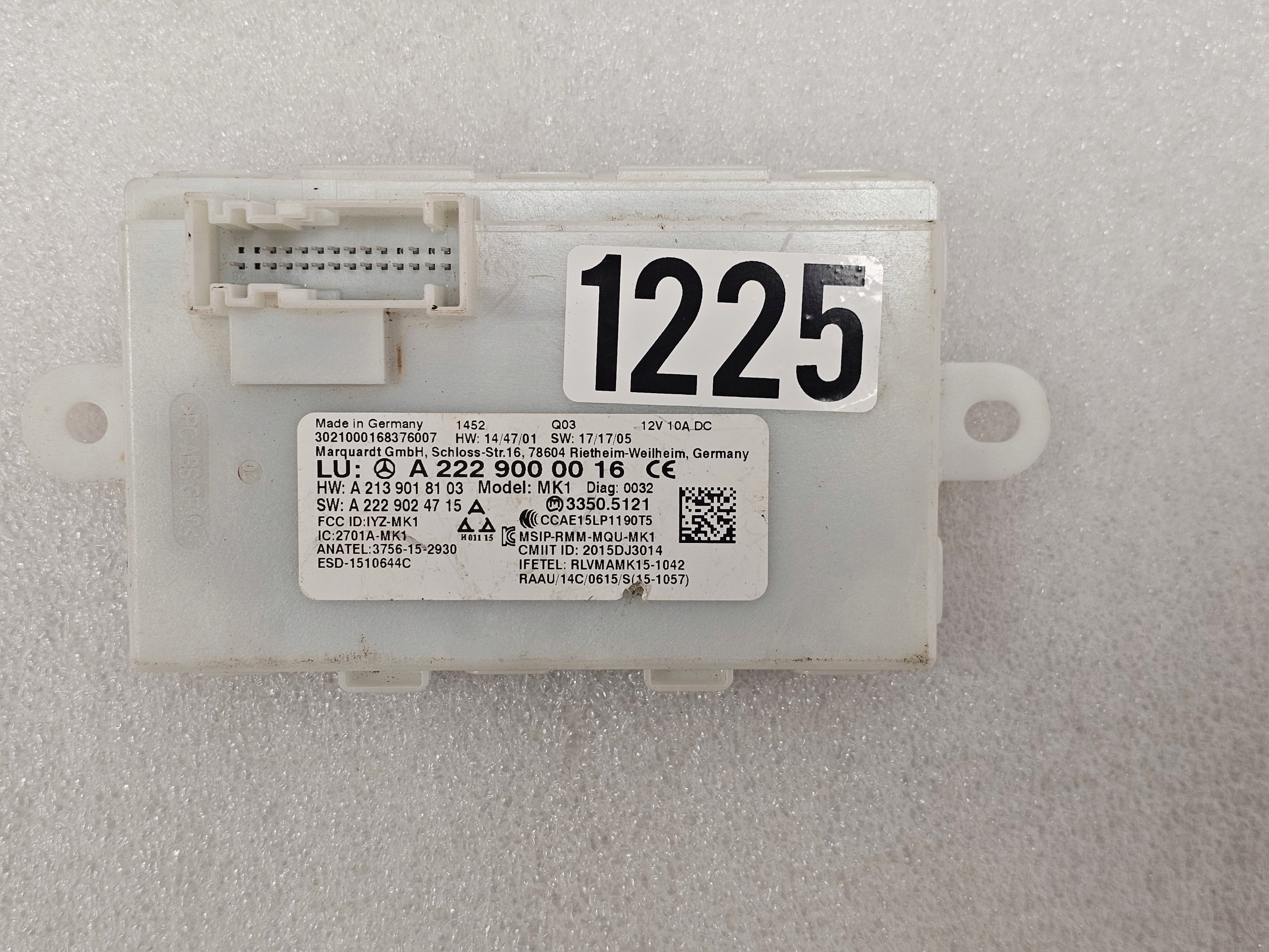 Moduł Sterownik Keyless GO Mercedes W205 W213 W222 W253 W257 W290 - galeria