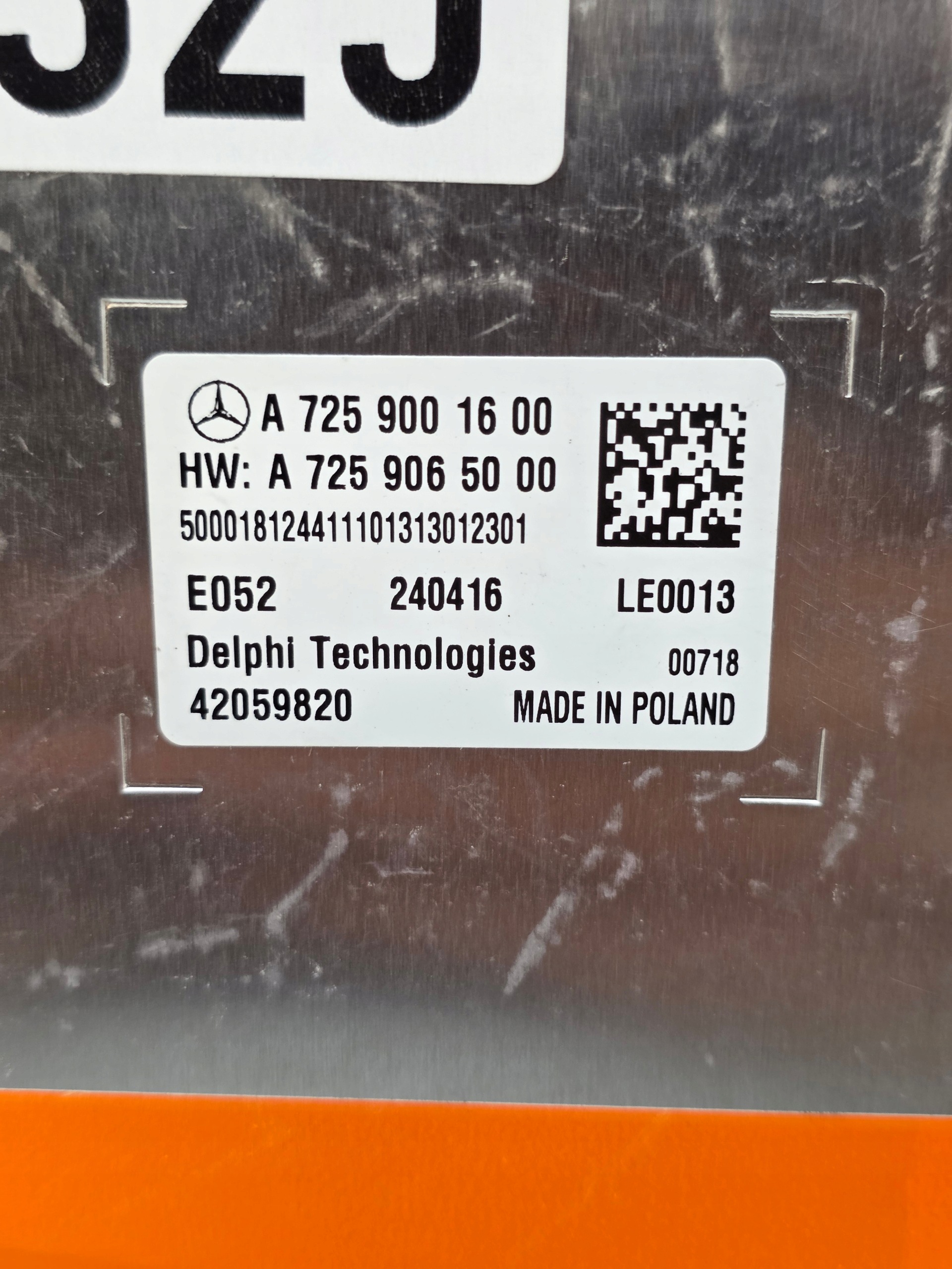 Moduł Skrzyni Biegów 725 9G Mercedes A7259001600 - galeria