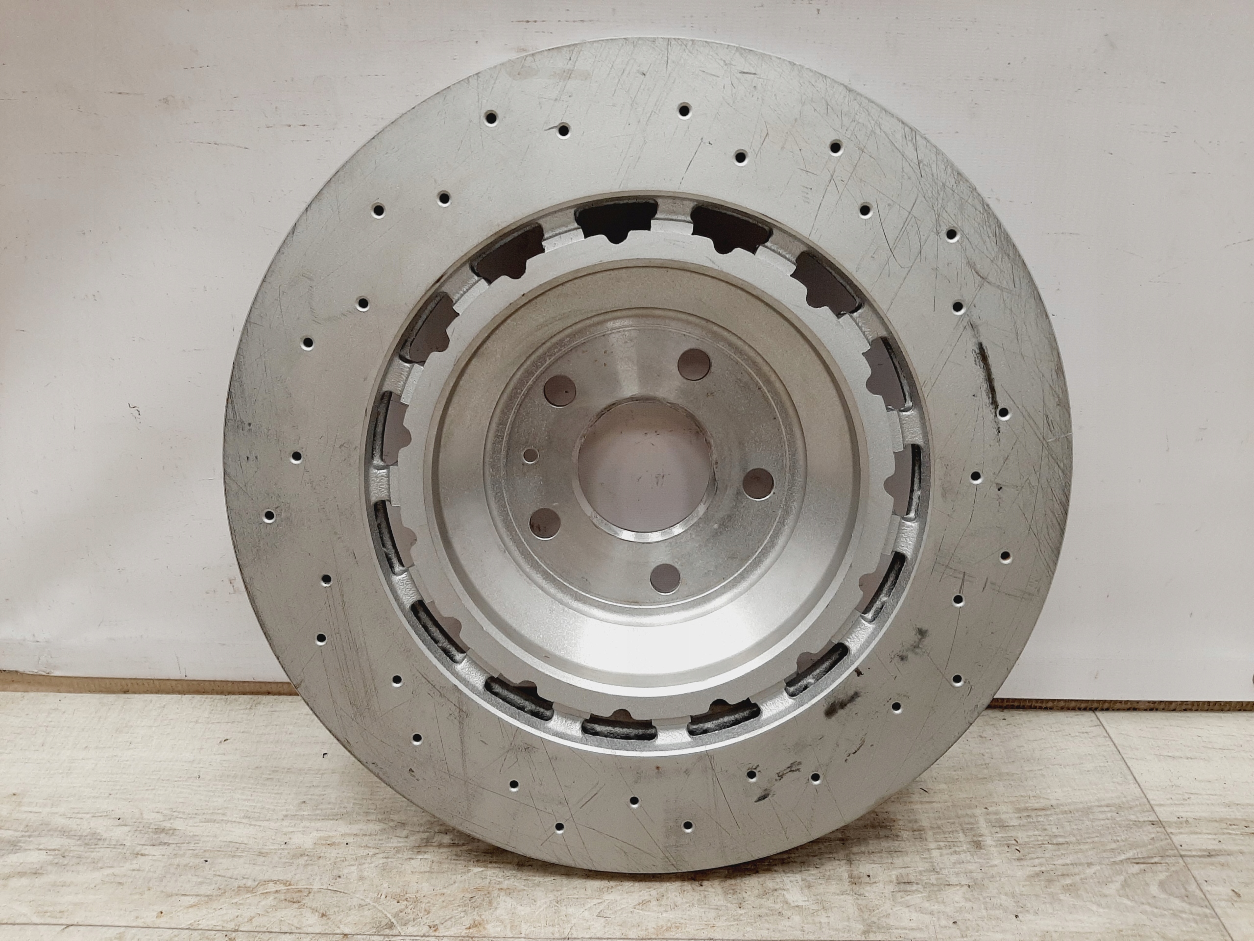 Tarcze Audi PRZÓD RS3 8V 370x34 OEM Oryginał KOMPLET - galeria