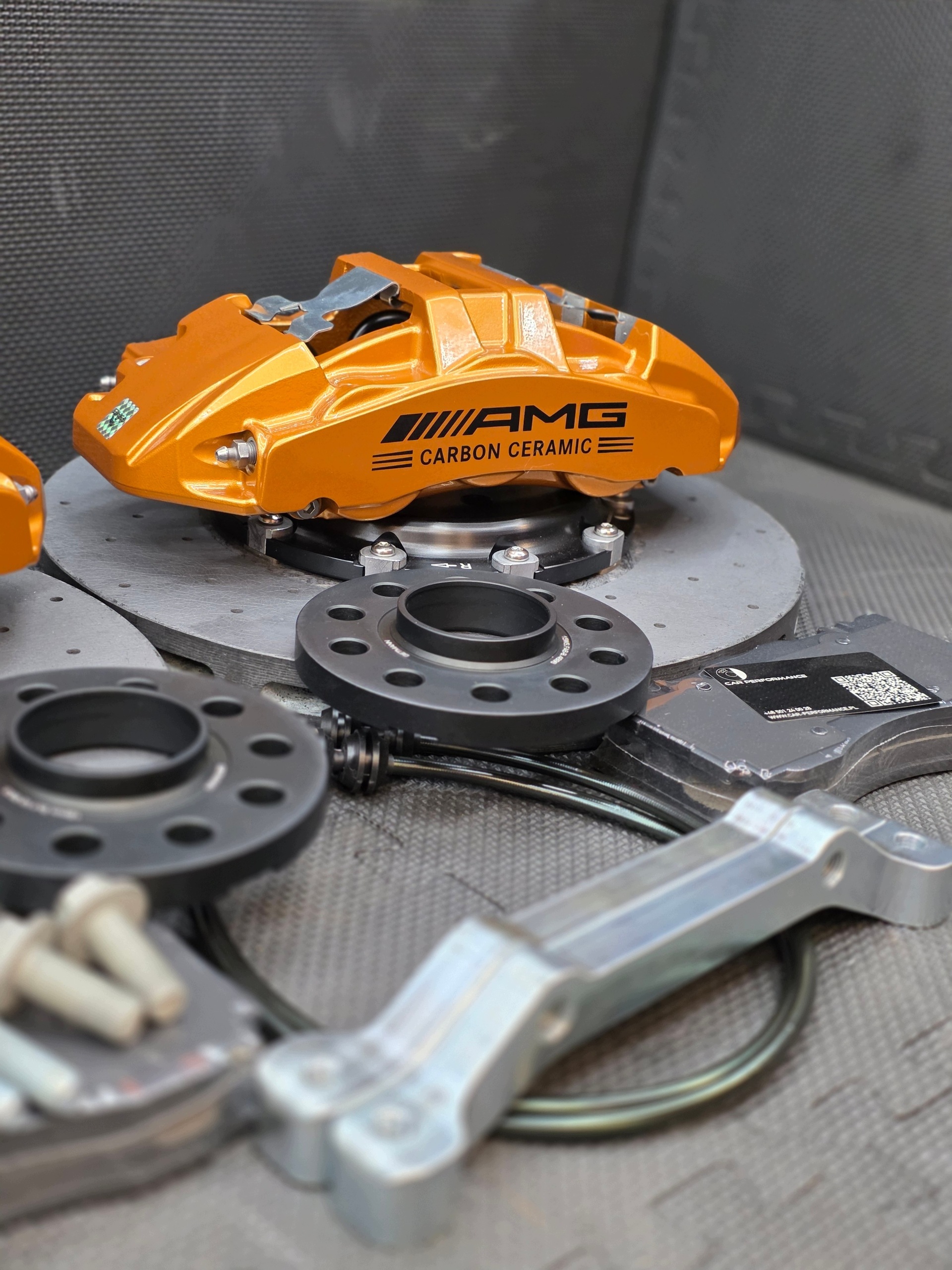 Hamulce Mercedes W447 V Tarcze Ceramika Zestaw BigBrake 390 CCB - galeria