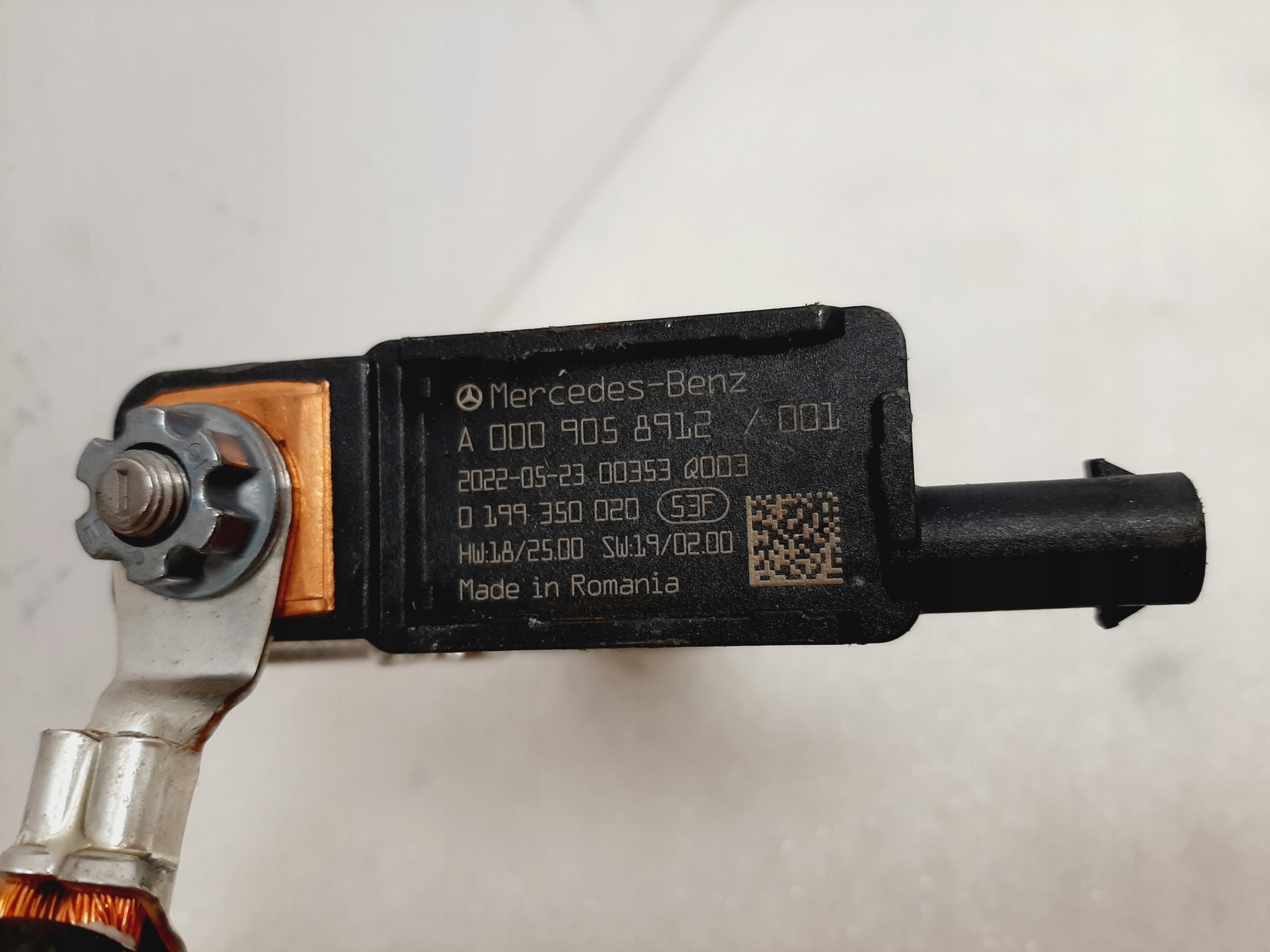 Klema Minusowa Przewód Mercedes W205 W213 W253 W257 - galeria