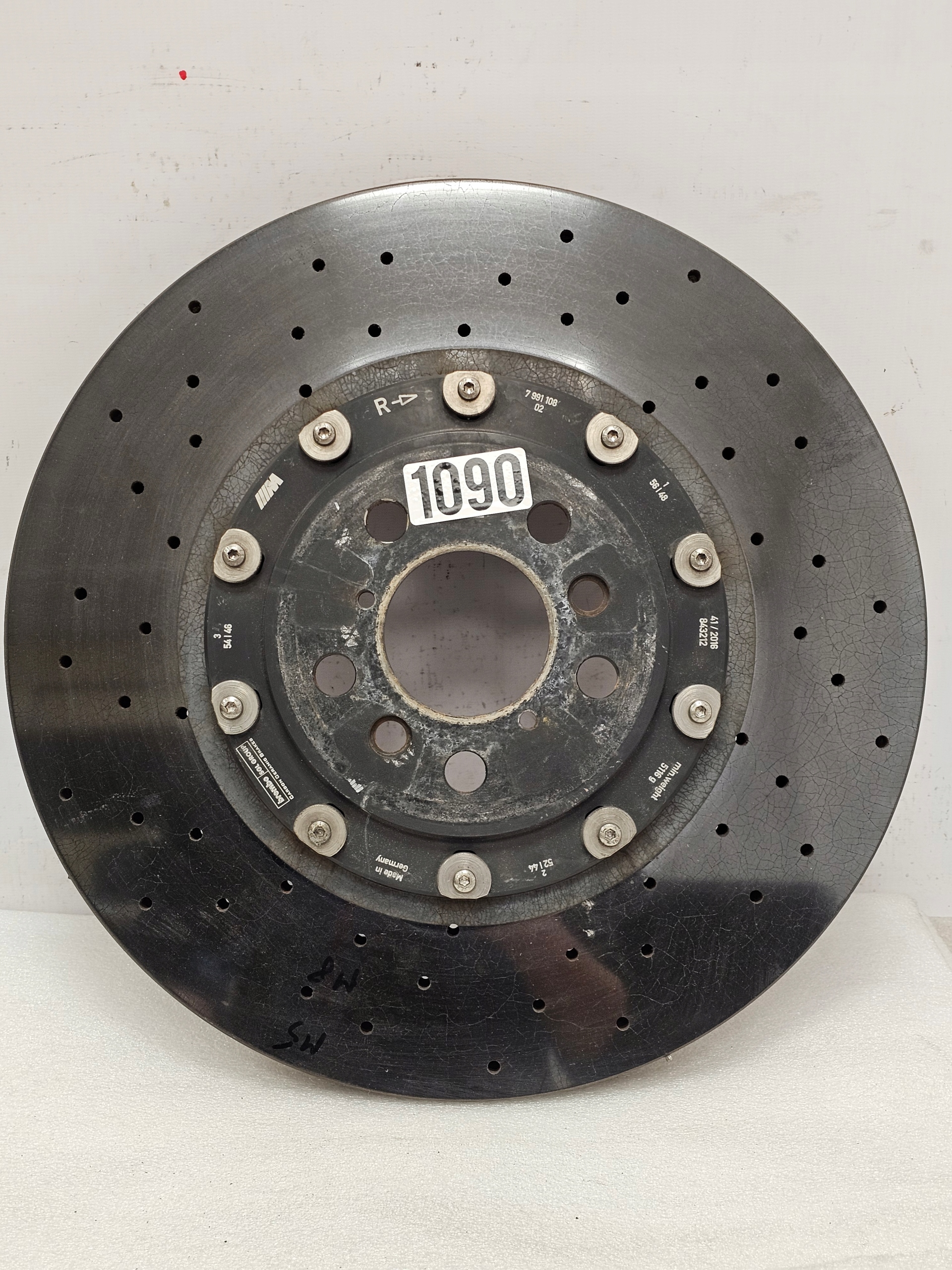 Zdjęcie produktu Tarcza CERAMICZNA BMW M5 F90 M8 Tył Prawa OEM