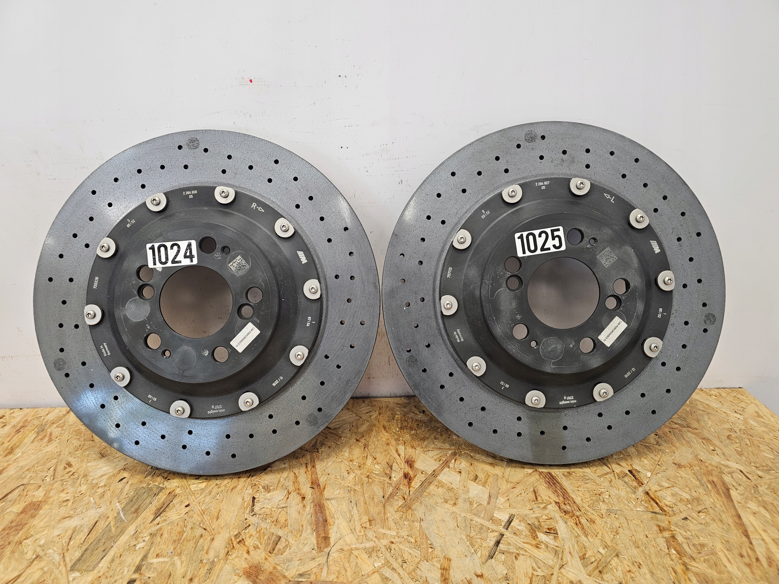 Zdjęcie produktu Tarcza ceramiczna BMW M2 F87 M3 F80 M4 F82 F83 Tylna LEWA