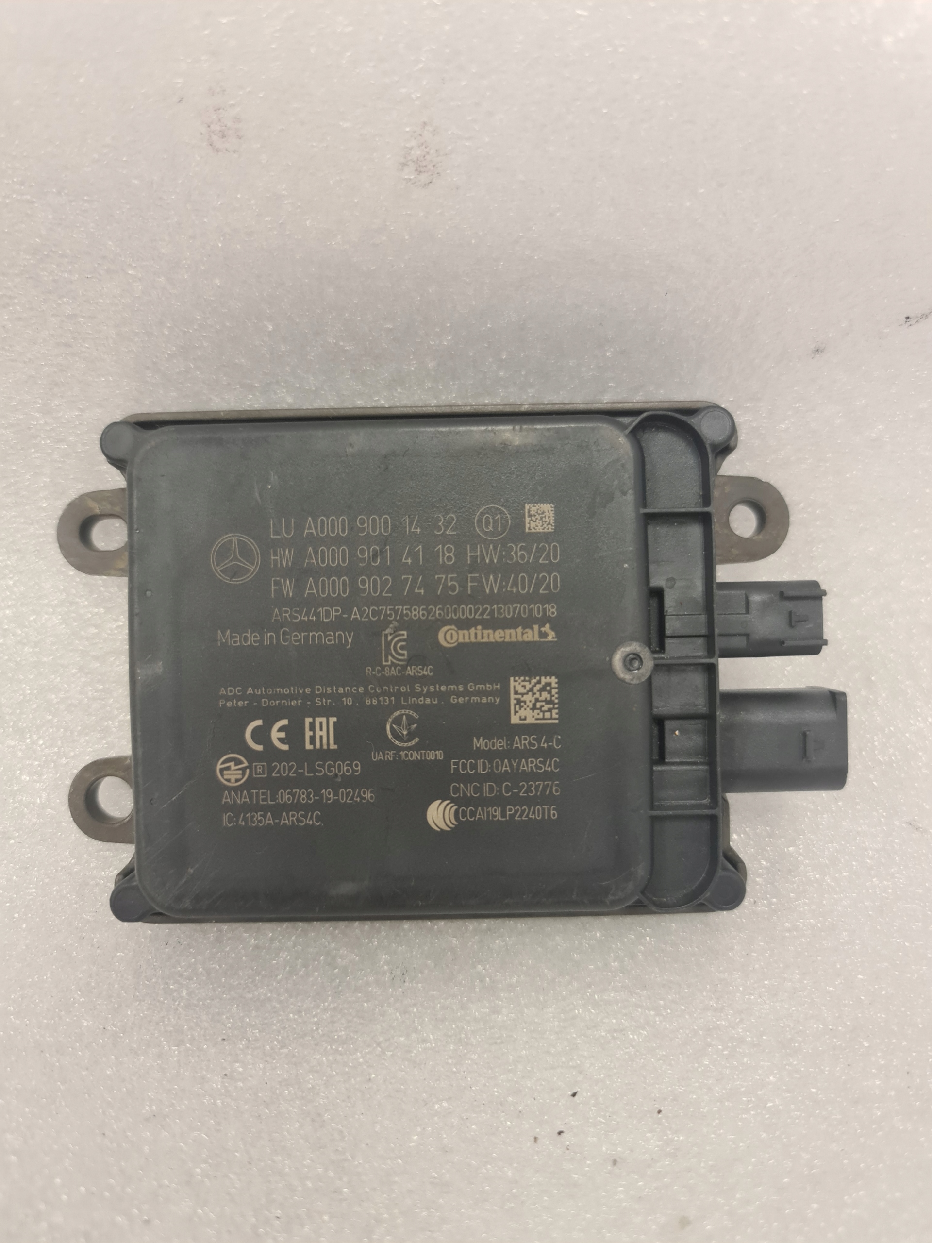 Zdjęcie produktu Radar Mercedes ACC A0009001432 Distronic W206 W223