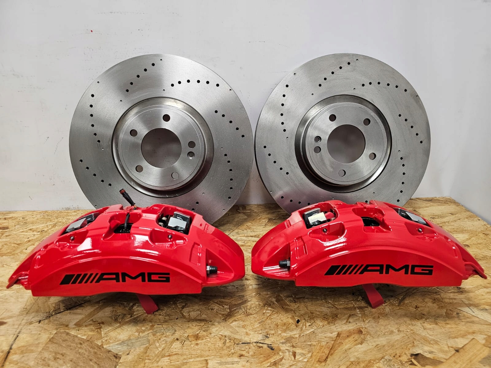 Zdjęcie produktu Zaciski Tarcze Hamulce Mercedes G W463 W464 W465 AMG 400mm Komplet Set