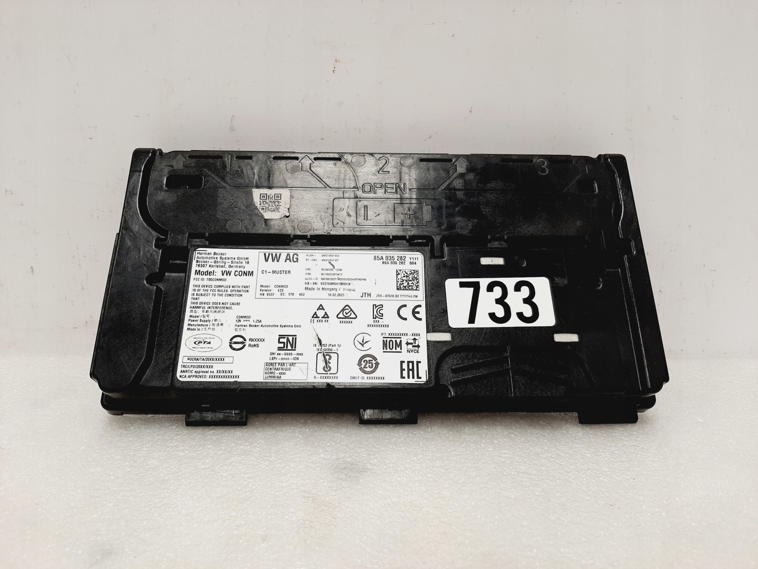 Zdjęcie produktu Moduł Telematic Telematik Audi 85A035282A