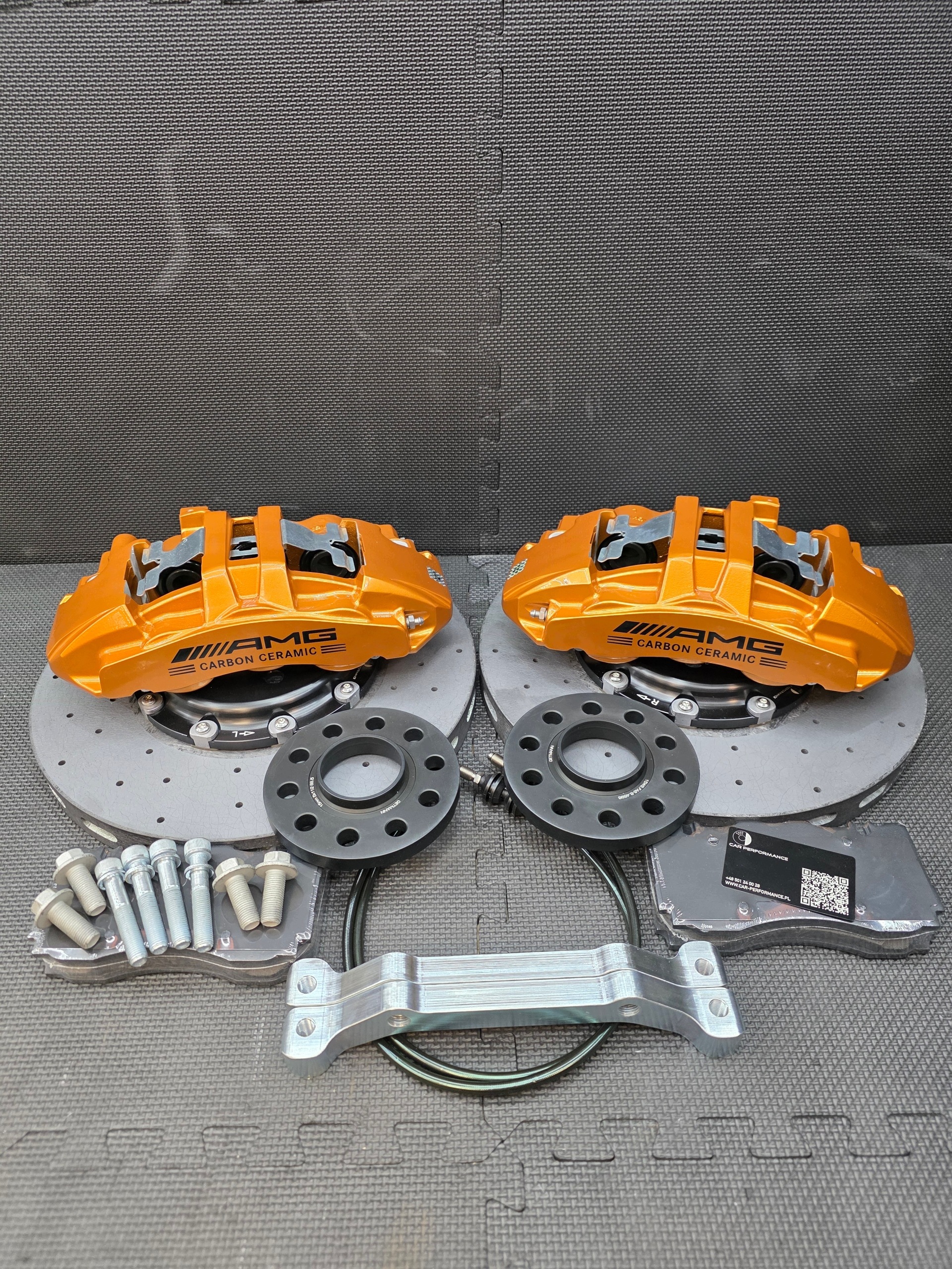Zdjęcie produktu Hamulce Mercedes W447 V Tarcze Ceramika Zestaw BigBrake 390 CCB