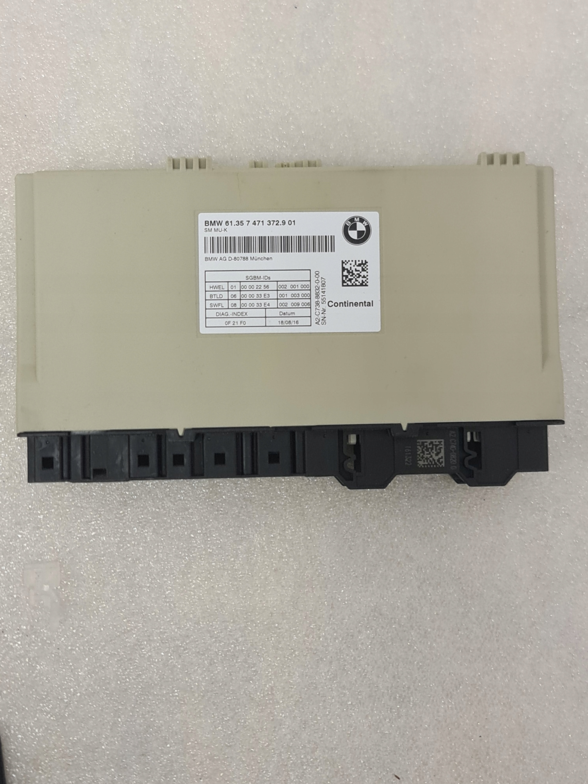 Zdjęcie produktu Moduł Fotela BMW Seria G 7 471 370 G11 G12 G30