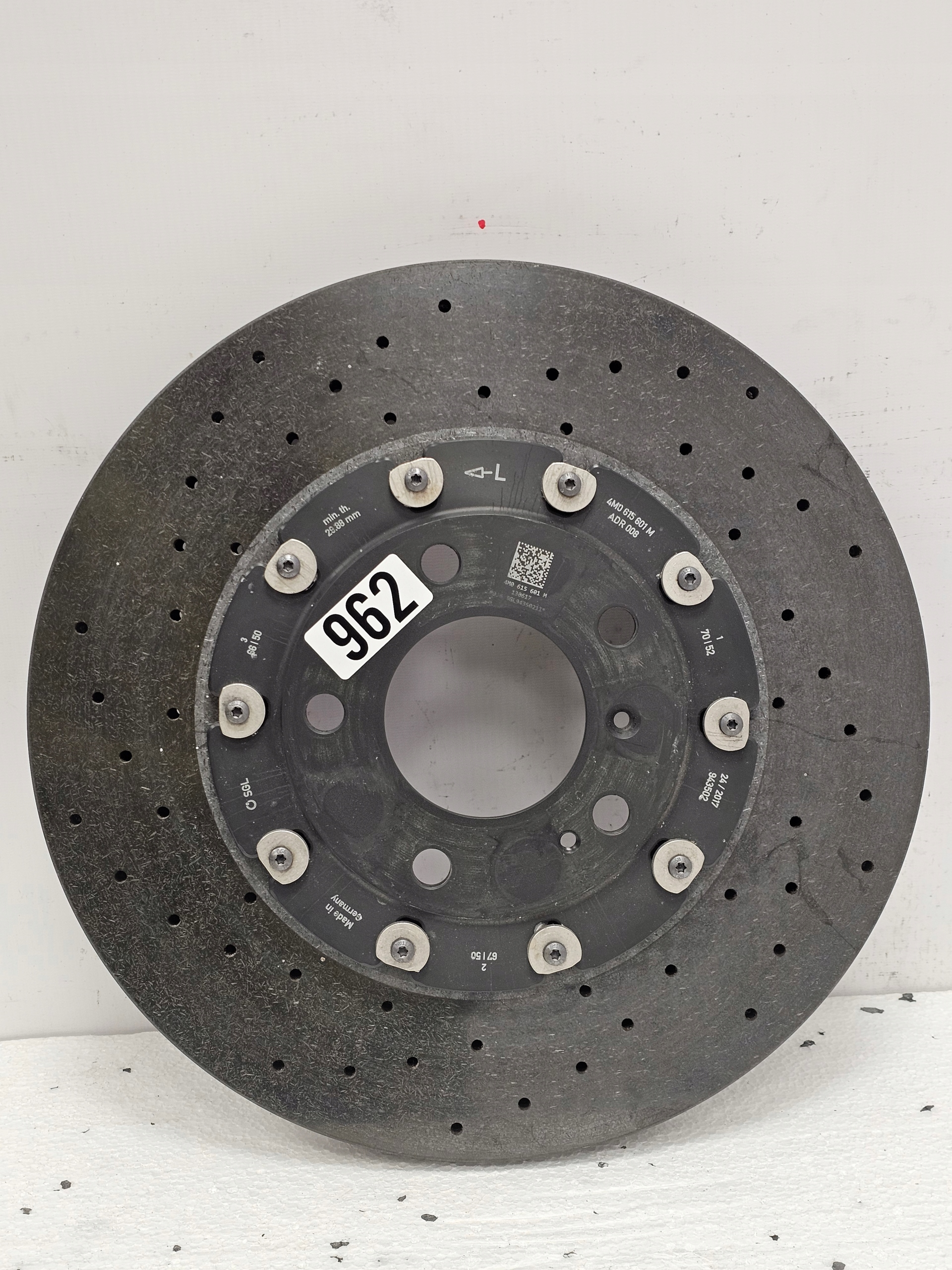 Zdjęcie produktu Tarcza CERAMICZNA Lamborghini Urus Tył Tylna LEWA Rear Brake Disc Left