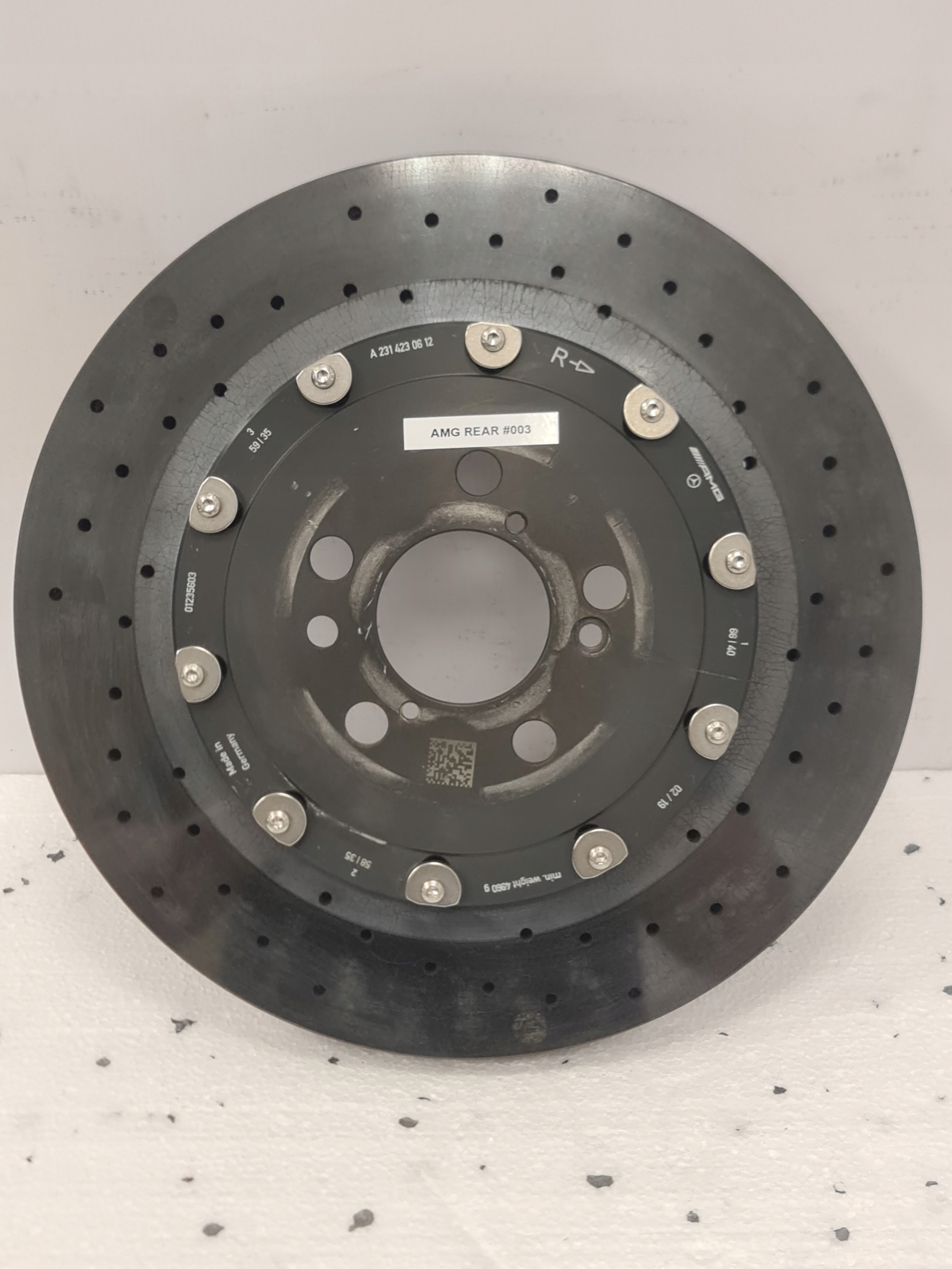 Zdjęcie produktu Tarcza CERAMICZNA Mercedes AMG Tył Prawa W217 W222