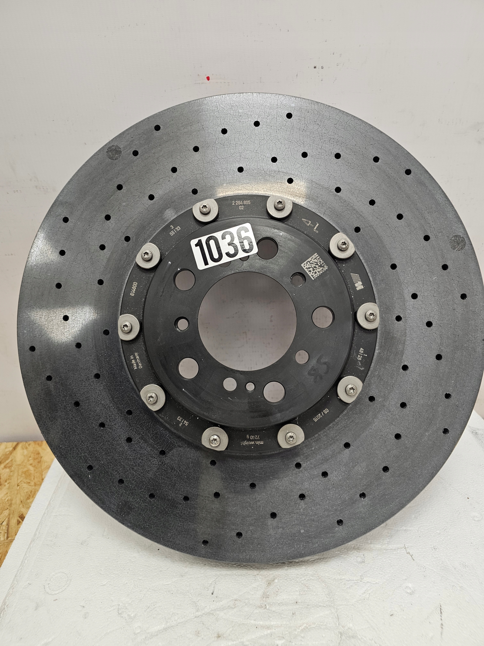 Zdjęcie produktu Tarcza ceramiczna BMW M2 F87 M3 F80 M4 F82 F83 Przód Przednia LEWA