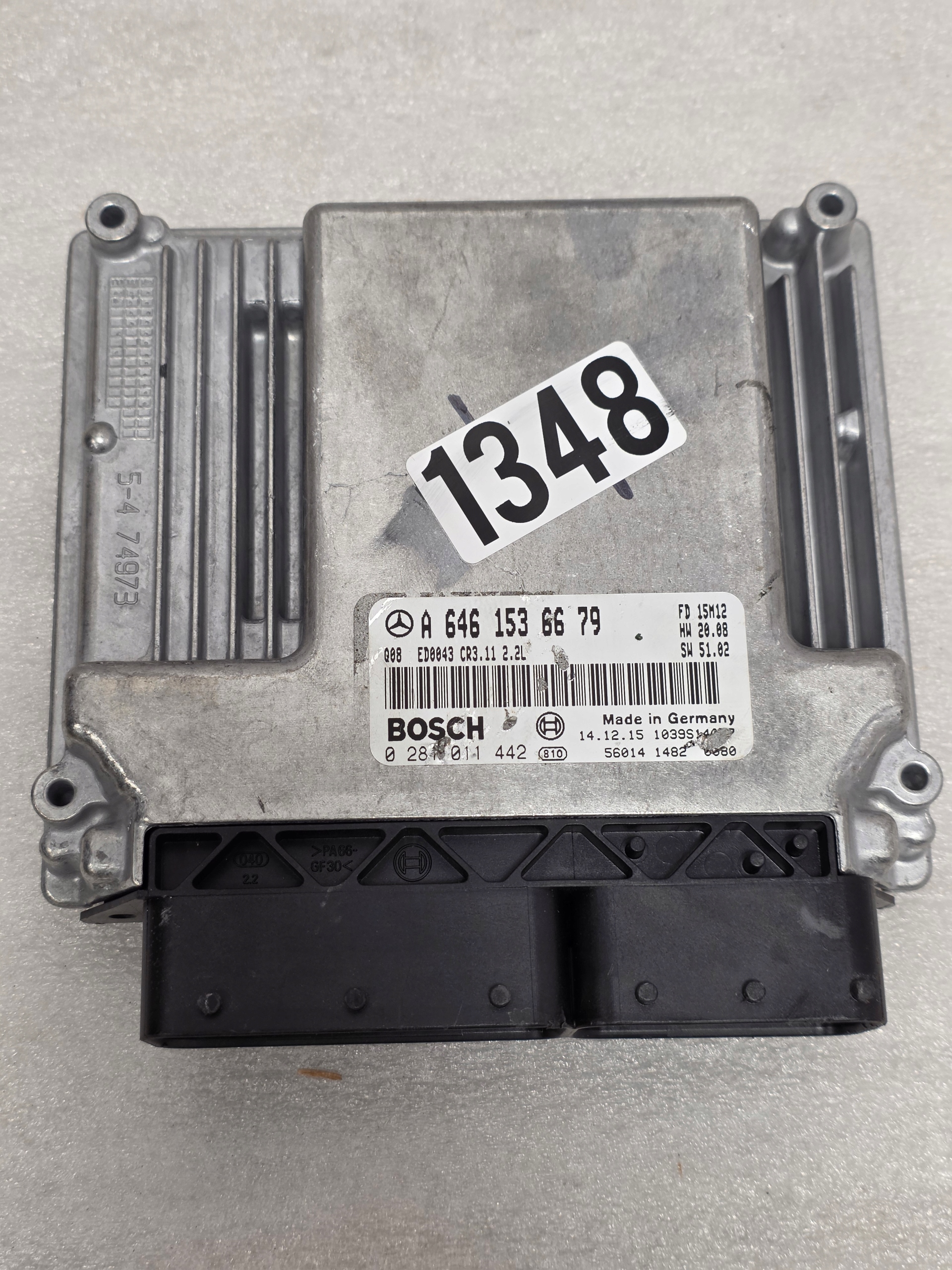 Zdjęcie produktu Sterownik Silnika ECU A6461536679 OM646 MED