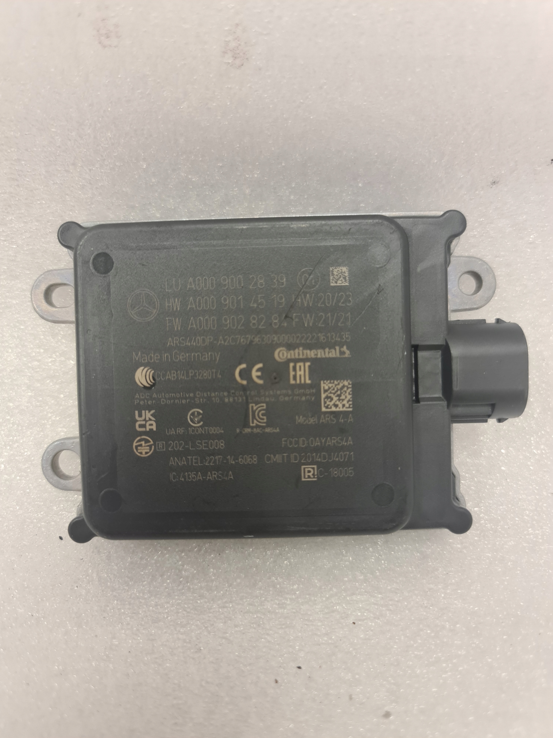 Zdjęcie produktu Radar Mercedes ACC A0009002839 Distronic W205 W213