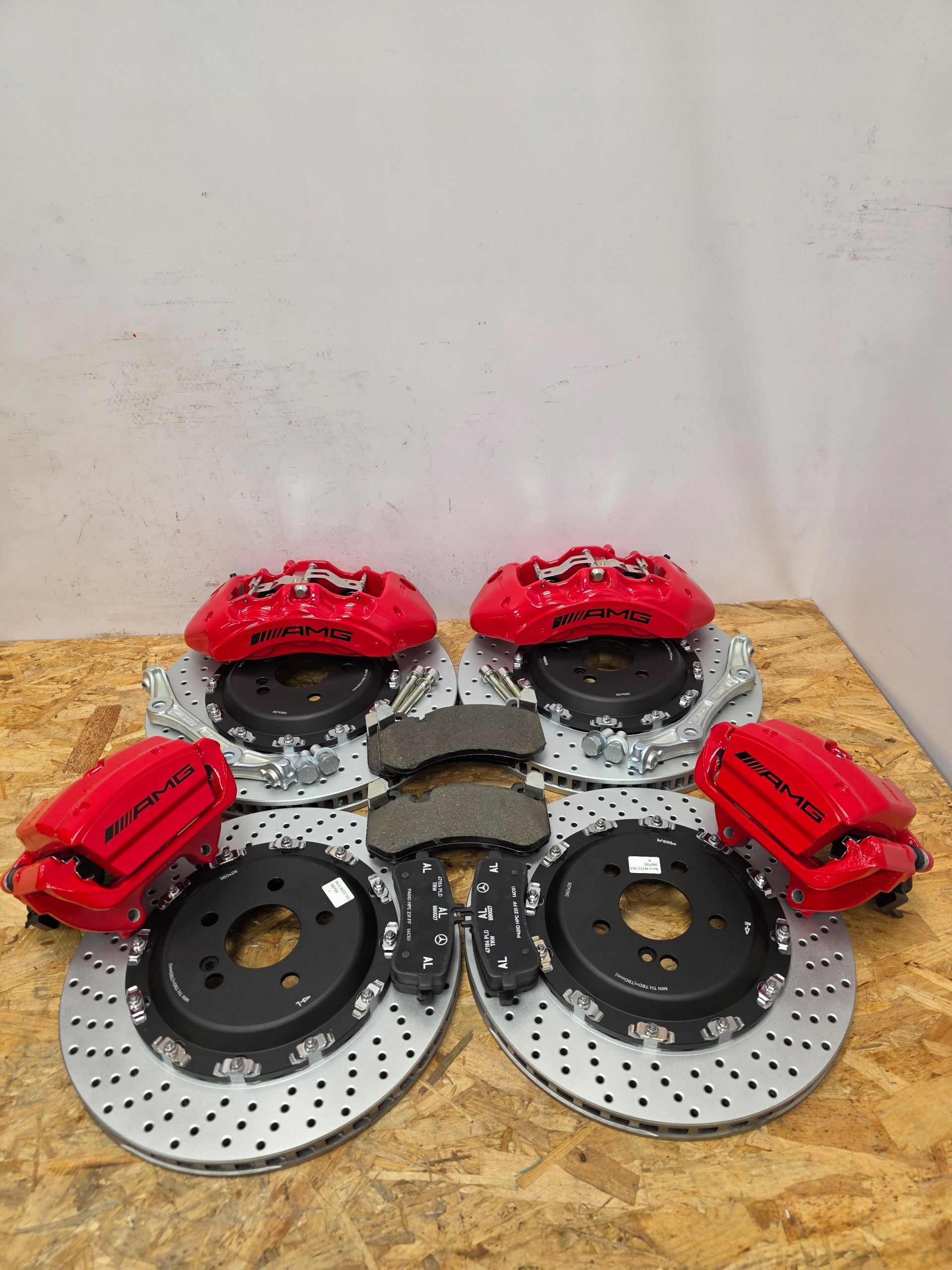 Zdjęcie produktu Zaciski Tarcze Hamulce Mercedes W222 W213 W253 AMG S klasa Big Brake Kit