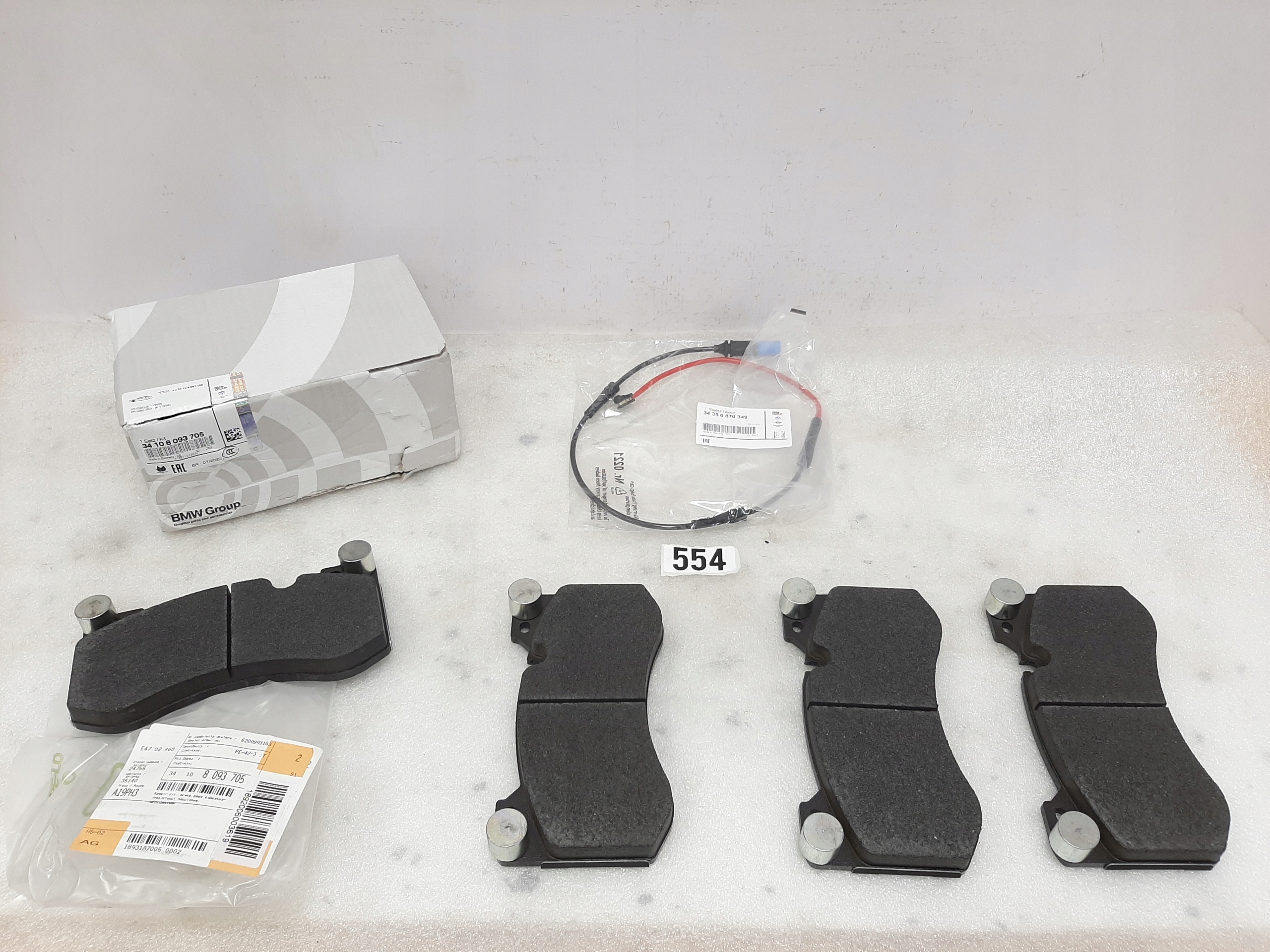Zdjęcie produktu Klocki BMW G80 G82 G83 M3 M4 NOWE Przód 8093705