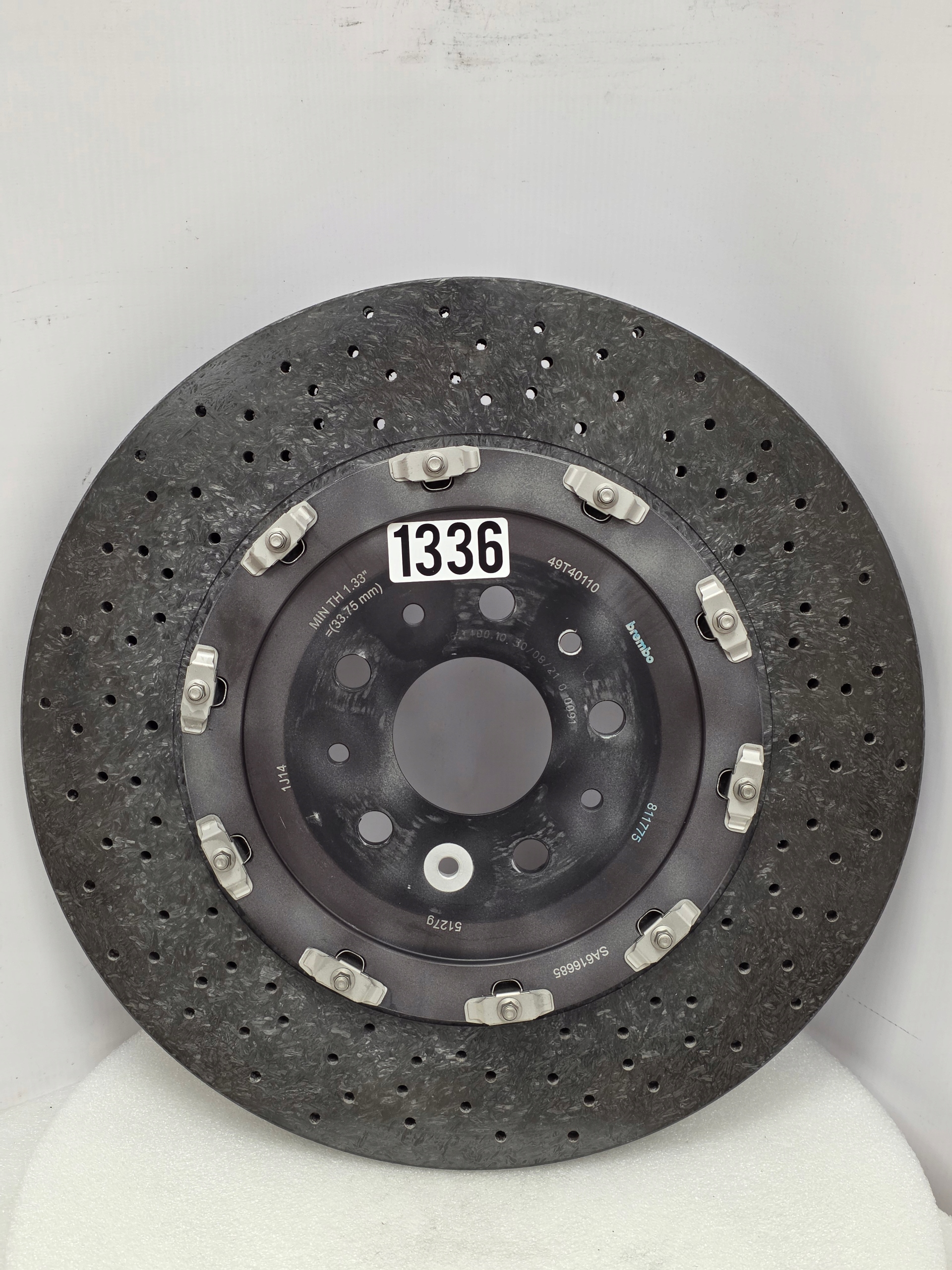 Zdjęcie produktu Tarcza CERAMICZNA Ferrari Purosangue TYŁ 811775 875117 Rear Brake Disc
