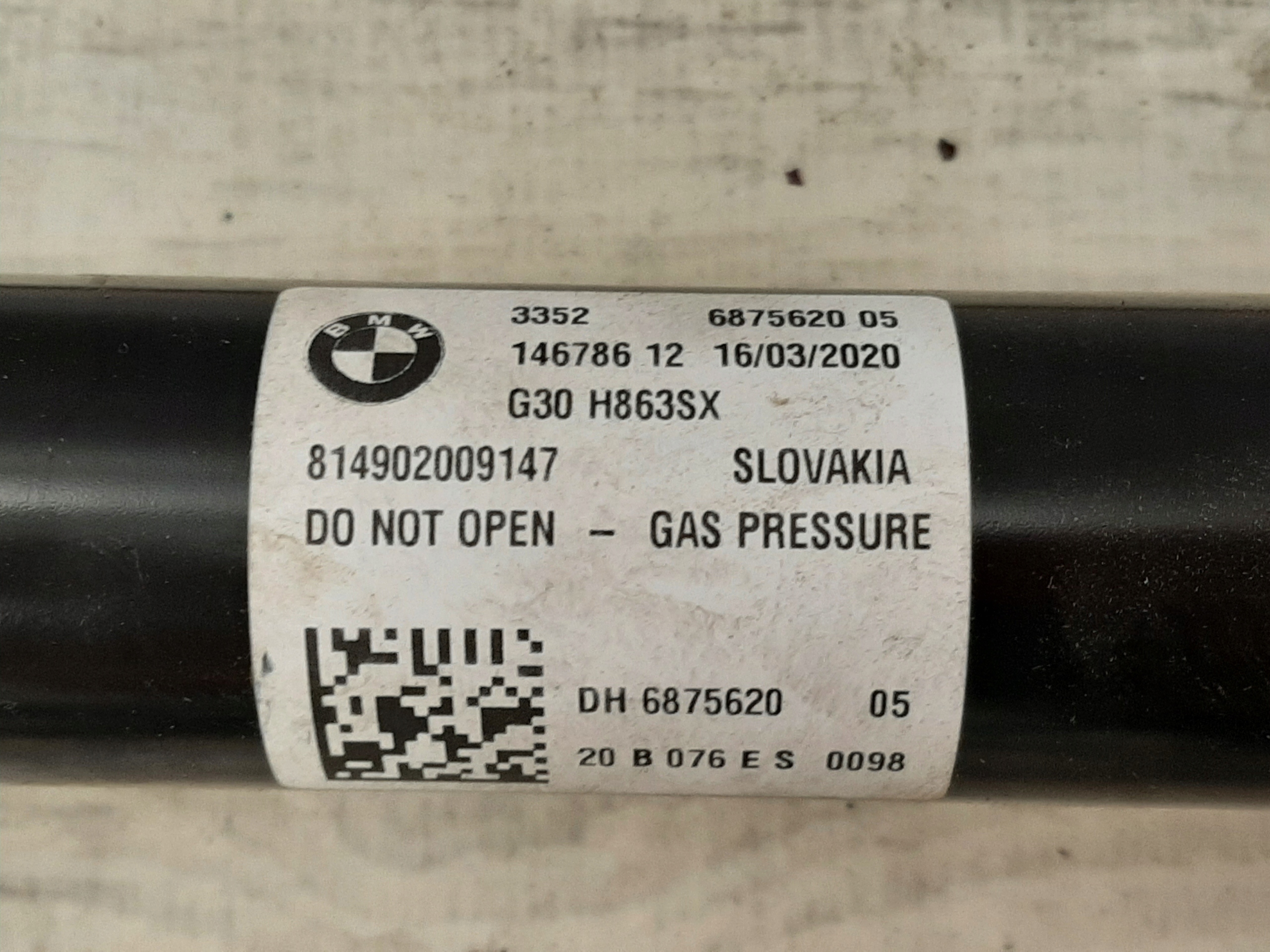Zdjęcie produktu Amortyzator BMW G30 M550d 530e Tył Tylni ORYGINAŁ