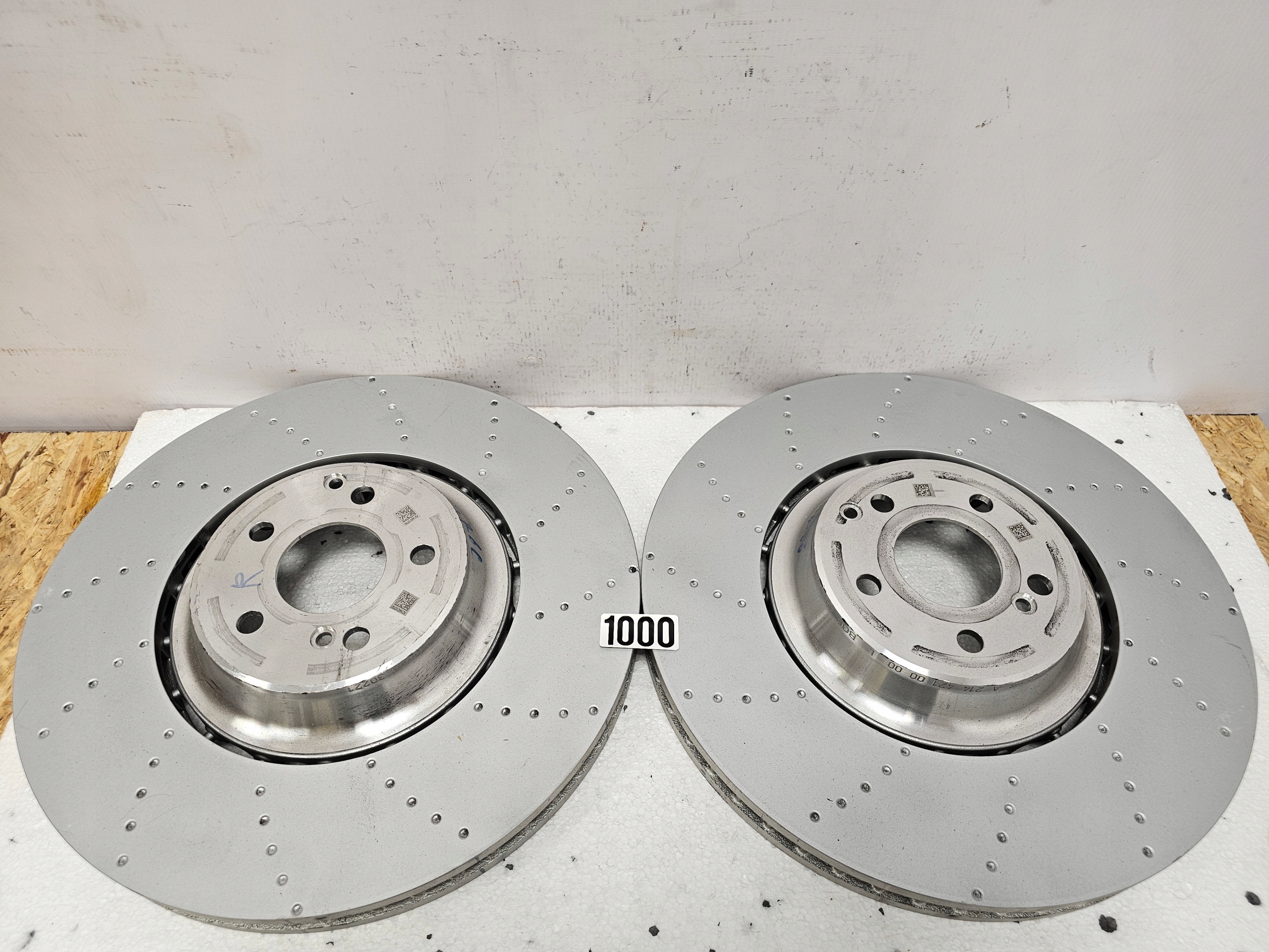 Zdjęcie produktu Tarcze PRZÓD Mercedes OEM C63 E63 AMG S63 W222 W205 W213 W214 W253