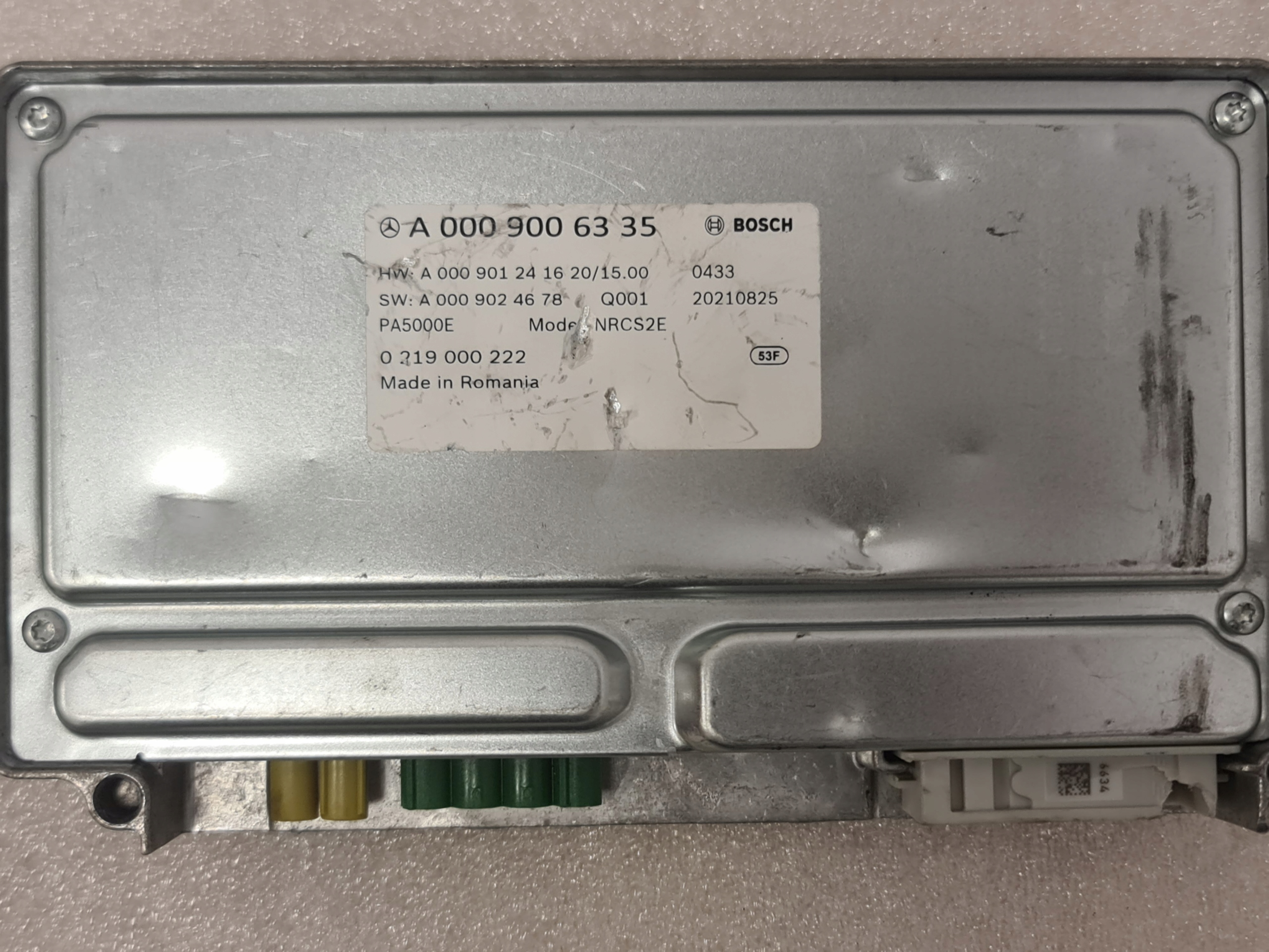 Zdjęcie produktu Moduł Sterownik PDC PTS Mercedes W206 A0009006335