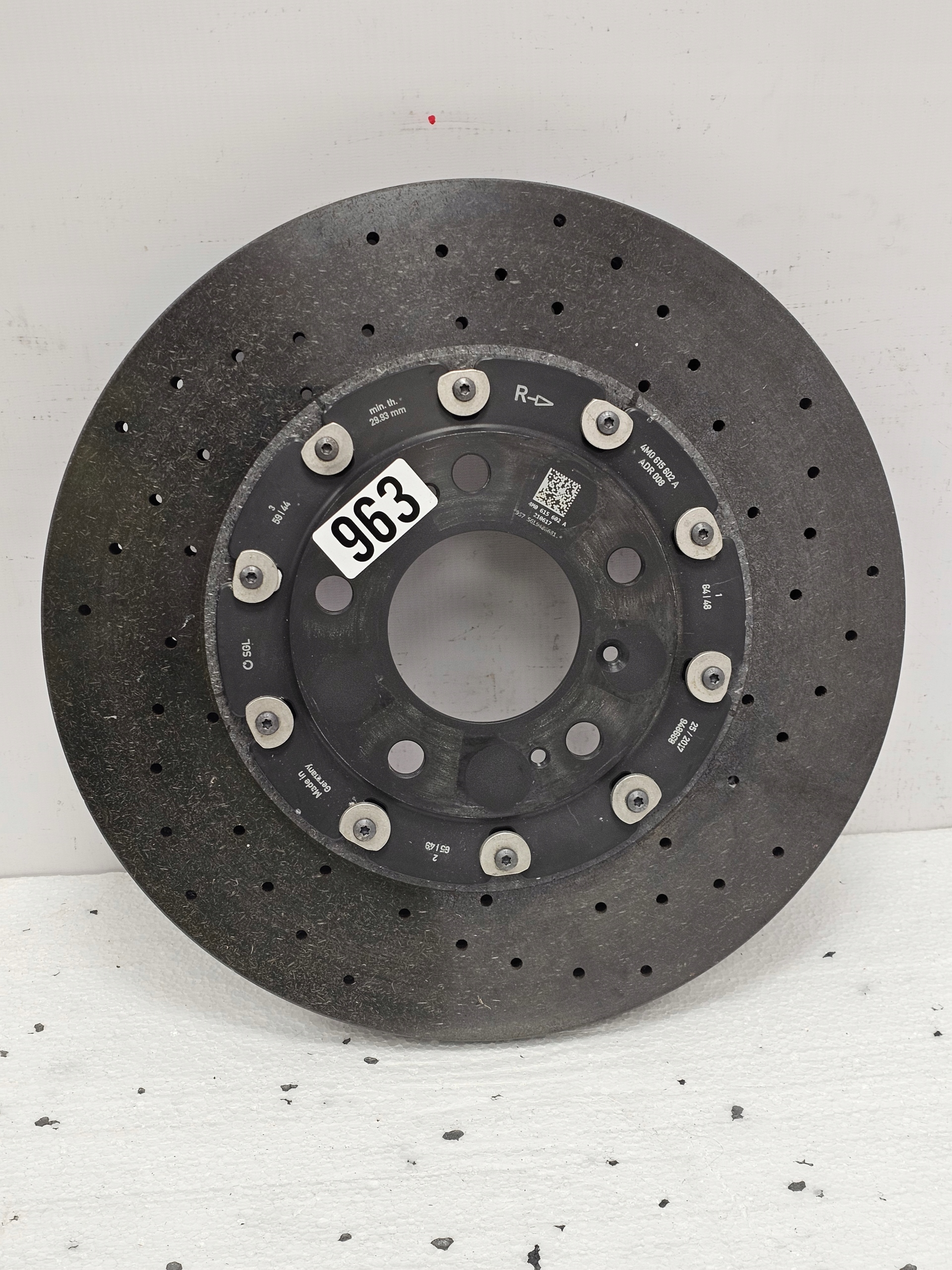 Zdjęcie produktu Tarcza CERAMICZNA Lamborghini Urus Tył Tylna PRAWA Rear Brake Disc RIGHT