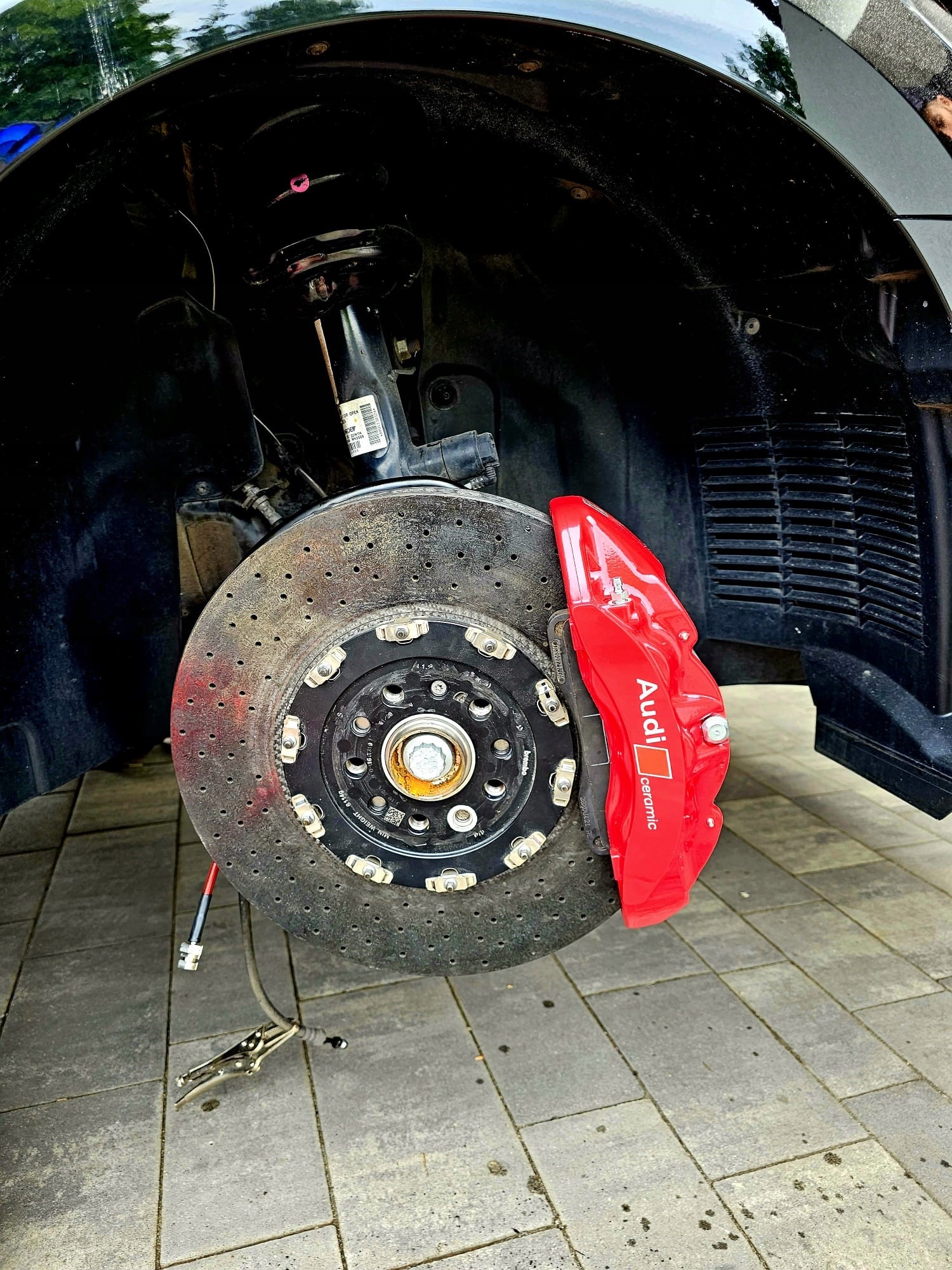 Tarcze ceramiczne SET Audi RS3 MQB 8Y 8V Golf VIII