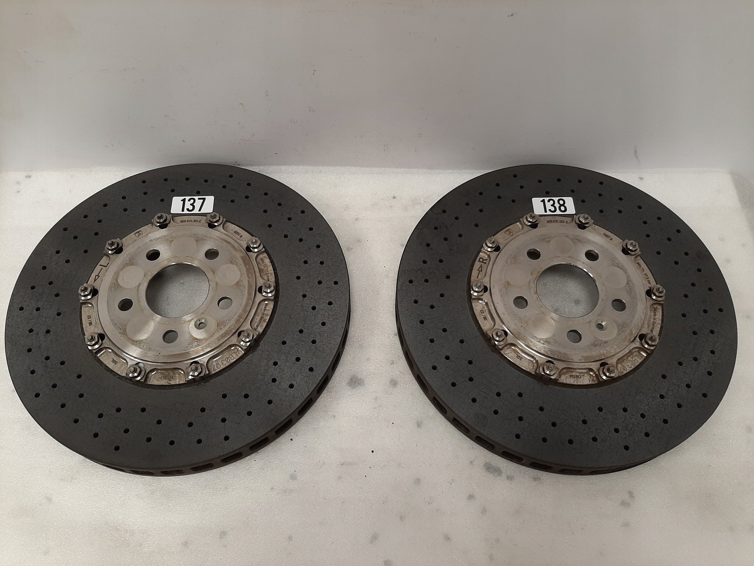 Tarcza CERAMICZNA Lamborghini Gallardo Przód LEWA