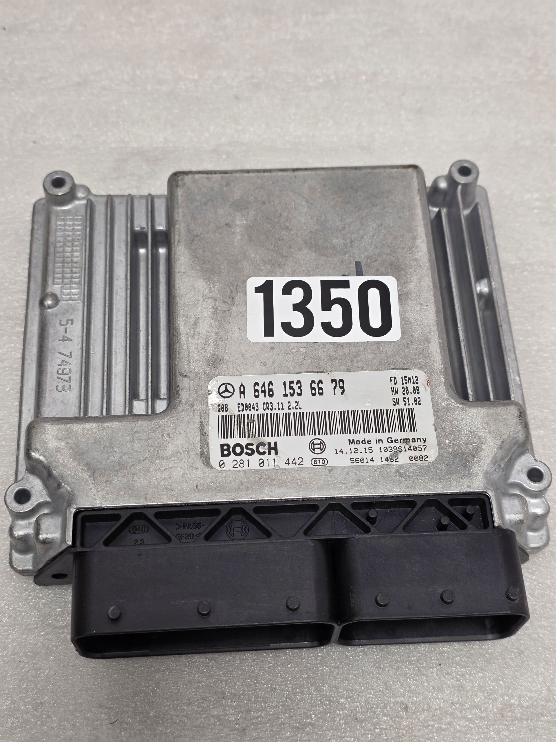Sterownik Silnika ECU A6461536679 OM646