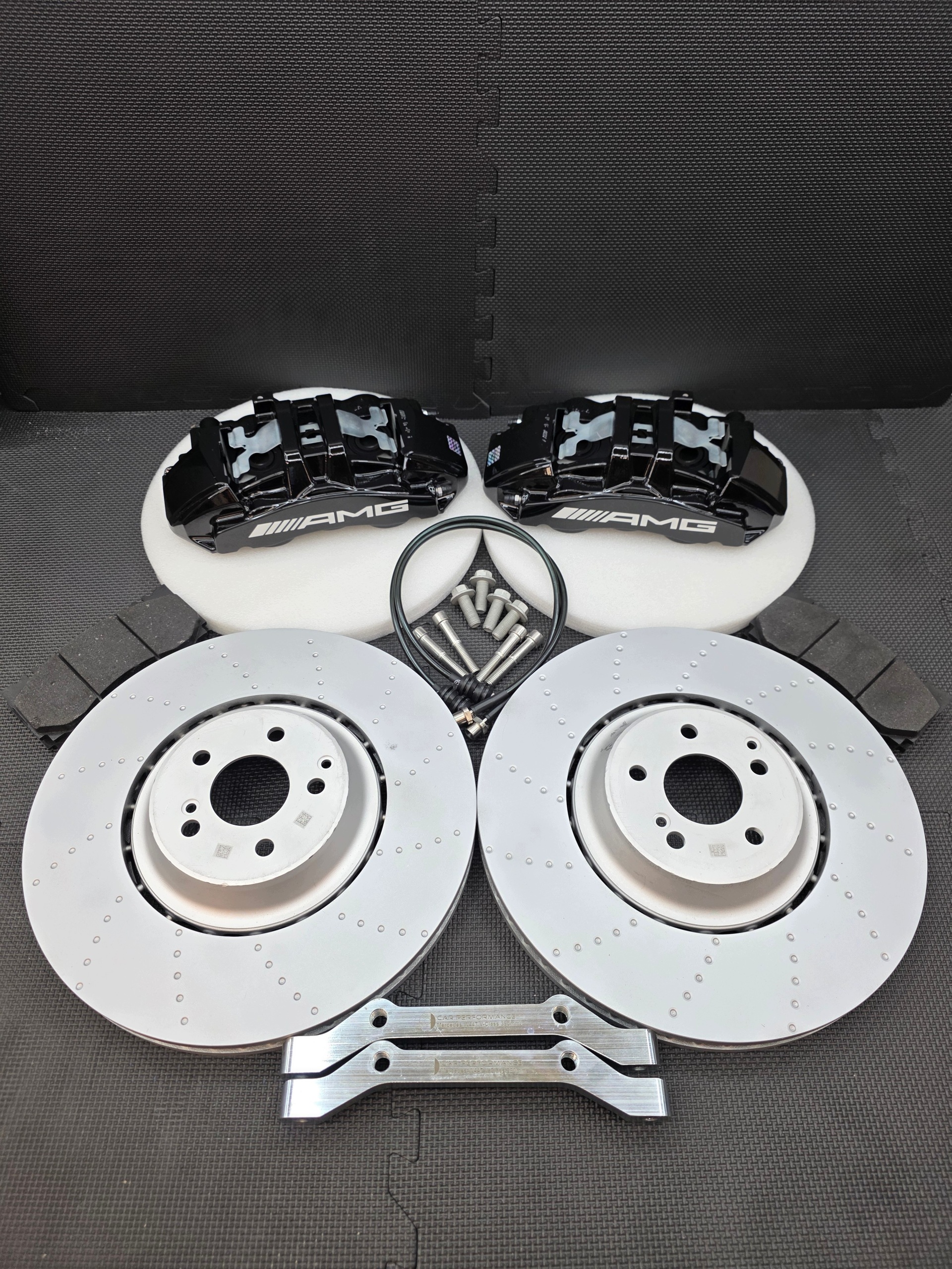 Hamulce Mercedes W447 V Tarcze Zestaw BigBrake 390