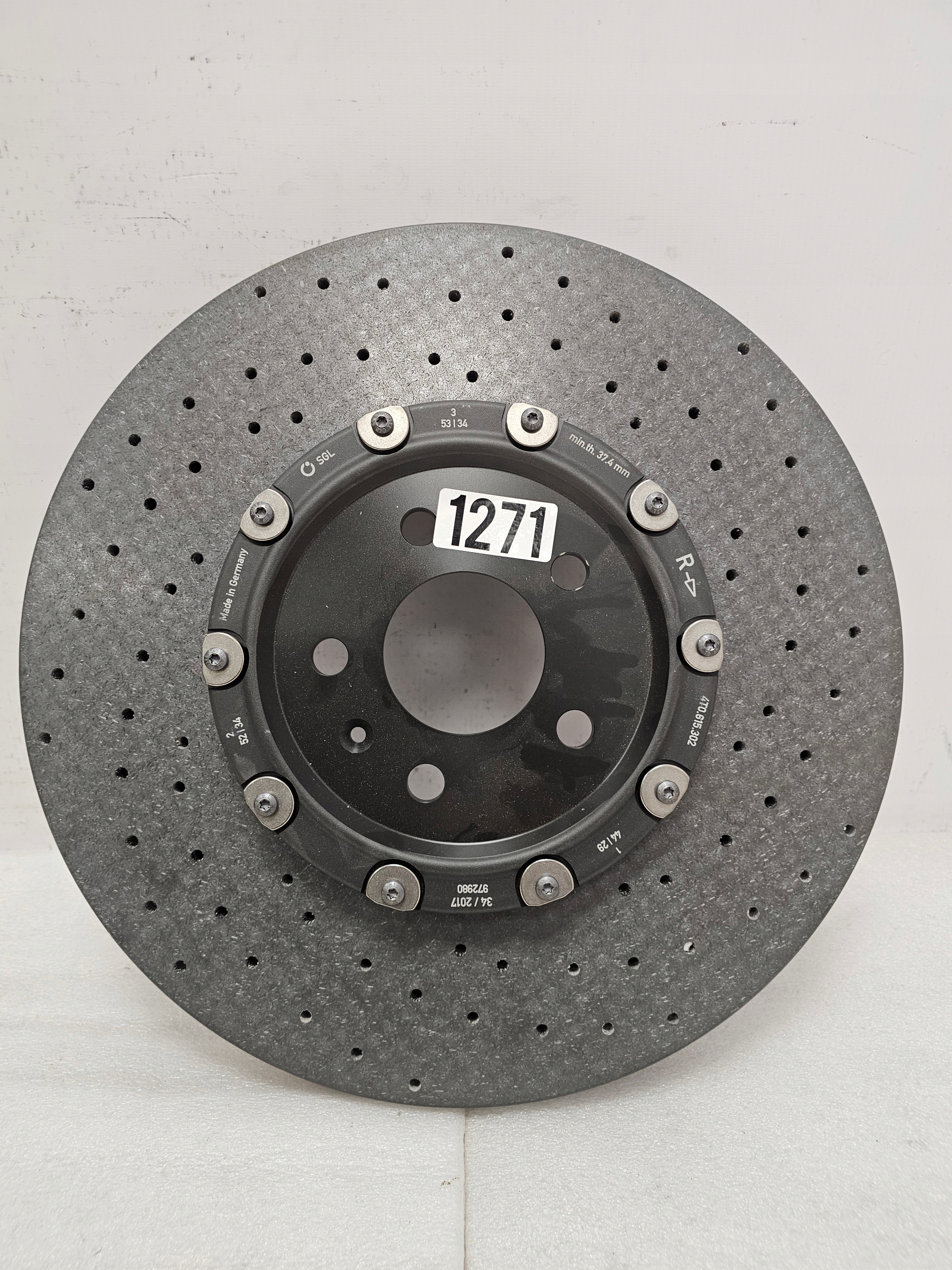 Tarcza ceramiczna Lamborghini Huracan Evo Performante LP580 LP600 LP610