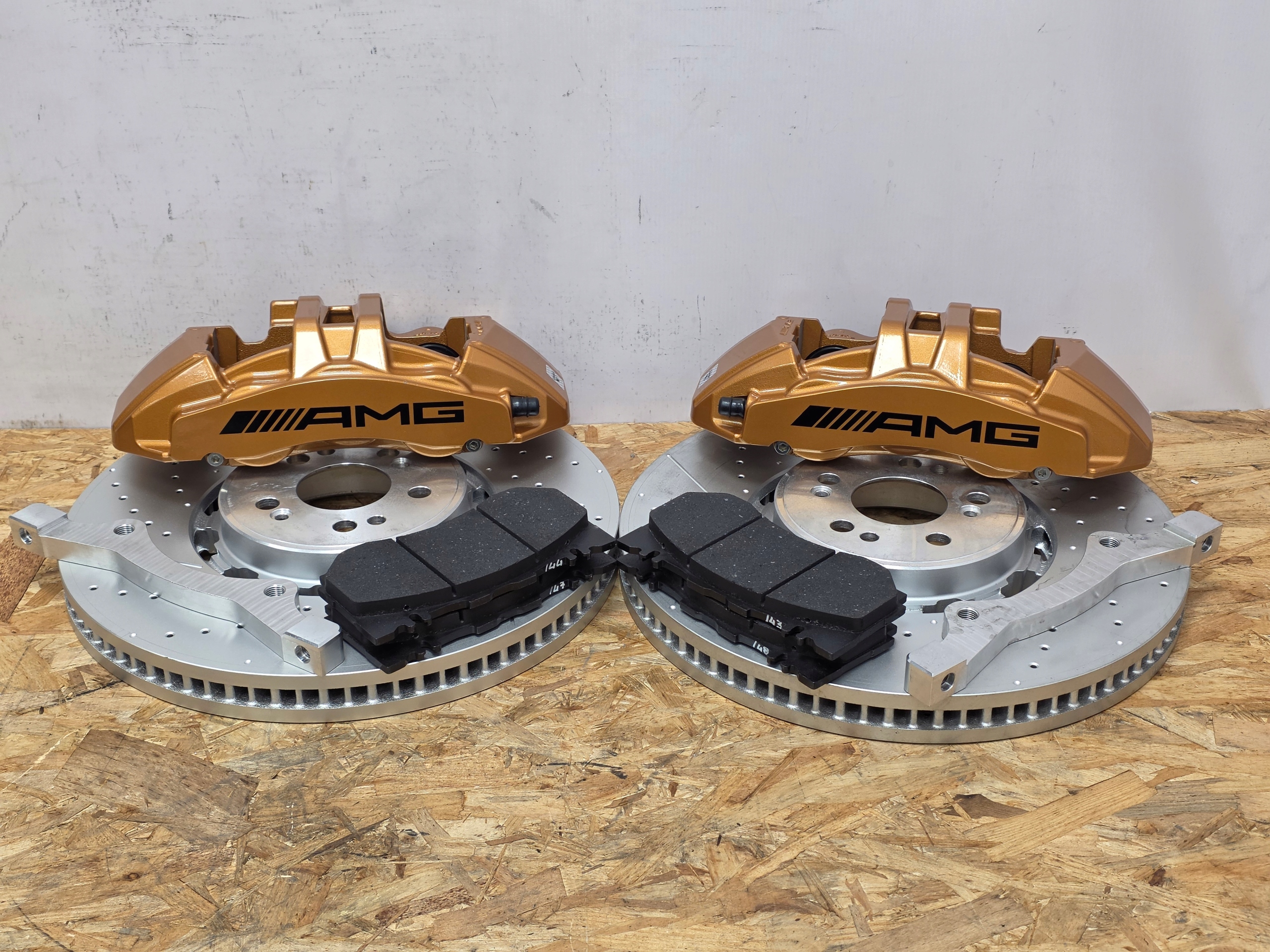 Zaciski Tarcze Hamulce Mercedes GLE GLS W167 AMG Komplet Set Big Brake Kit