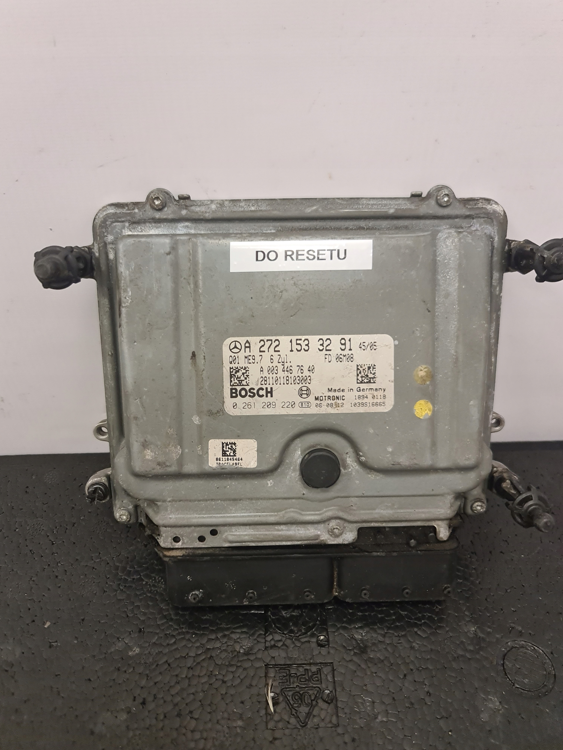 Sterownik Silnika Komputer ECU A2721533291 ME9.7
