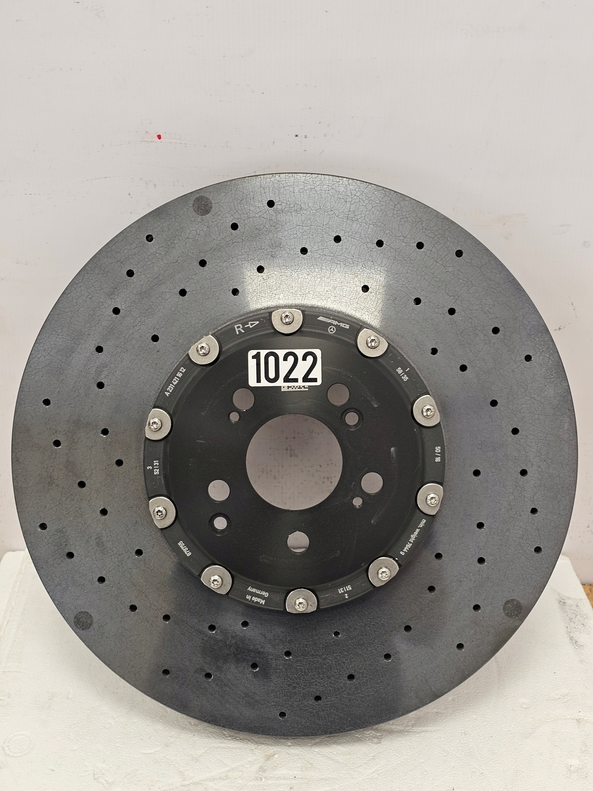 Tarcza CERAMICZNA Mercedes W213 W205 W190 W290 W253 63 AMG Prawa