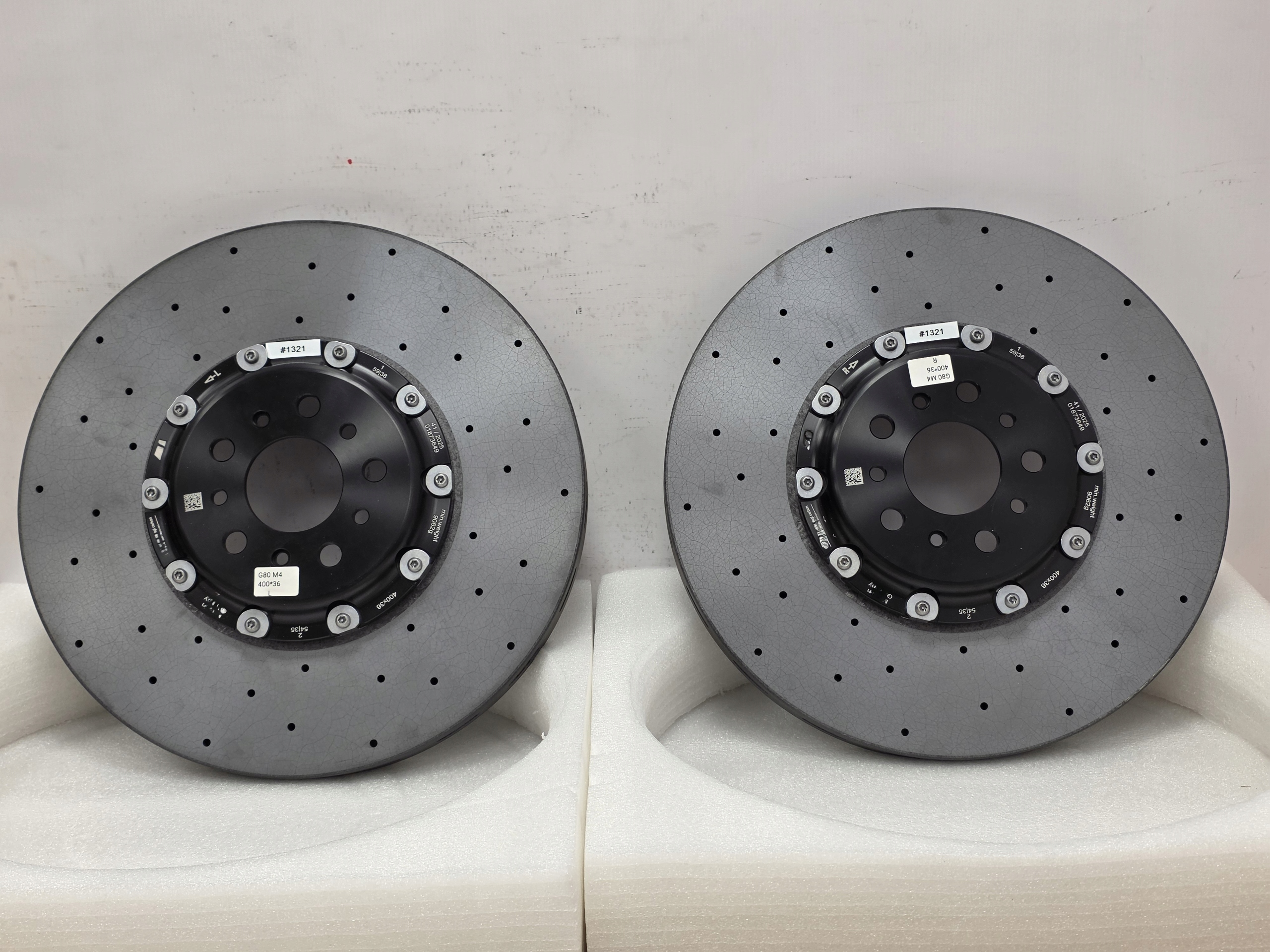 Tarcze Tarcza CERAMICZNE BMW M2 M3 M4 G80 G82 G87 PRZÓD PARA