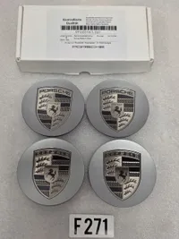 Dekielki Dekielek Nakładka Ozdobna PORSCHE OU7 Platinum Silver - galeria