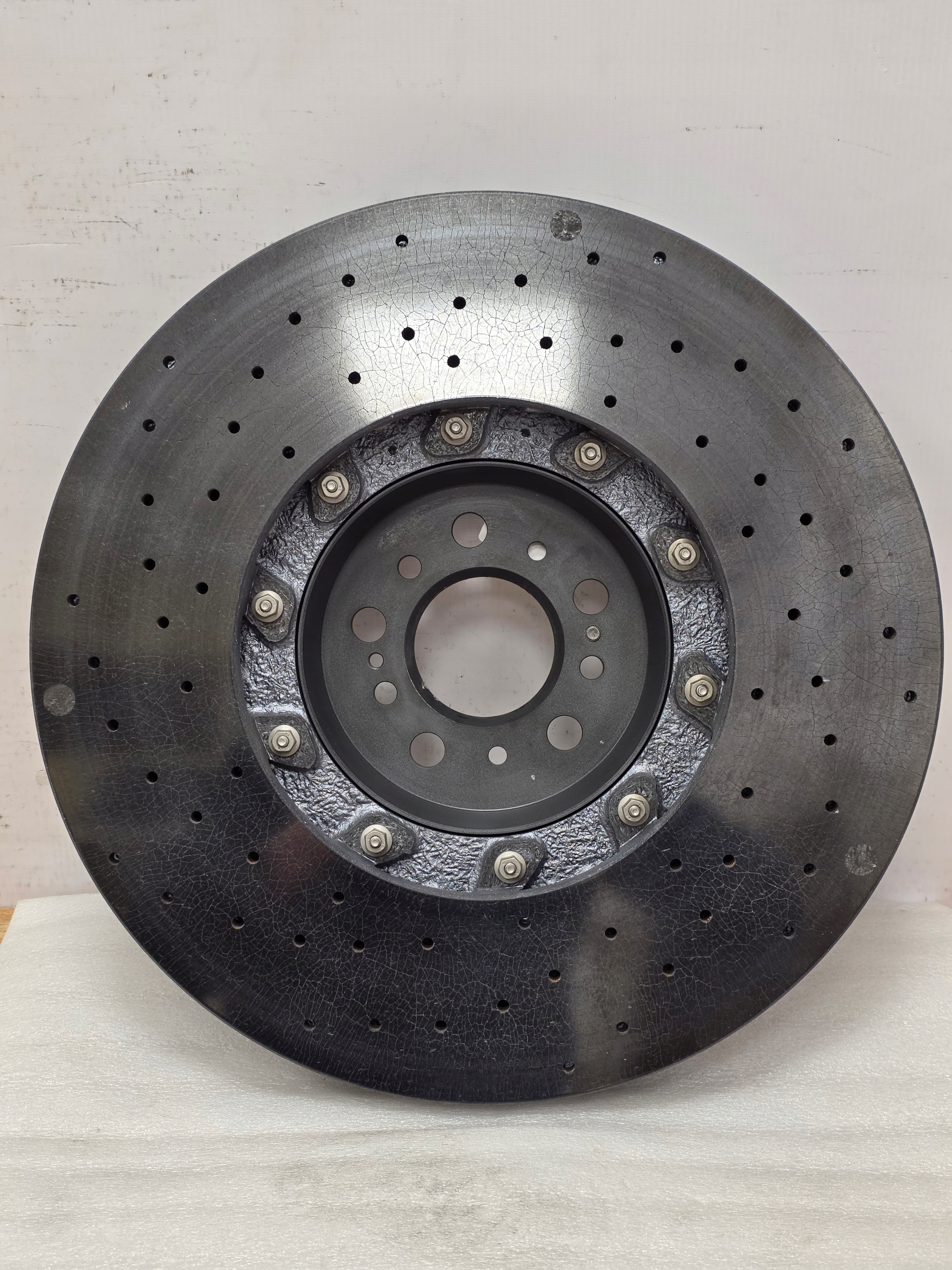 Tarcza CERAMICZNA BMW M5 F90 M8 Przód Prawa OEM - galeria