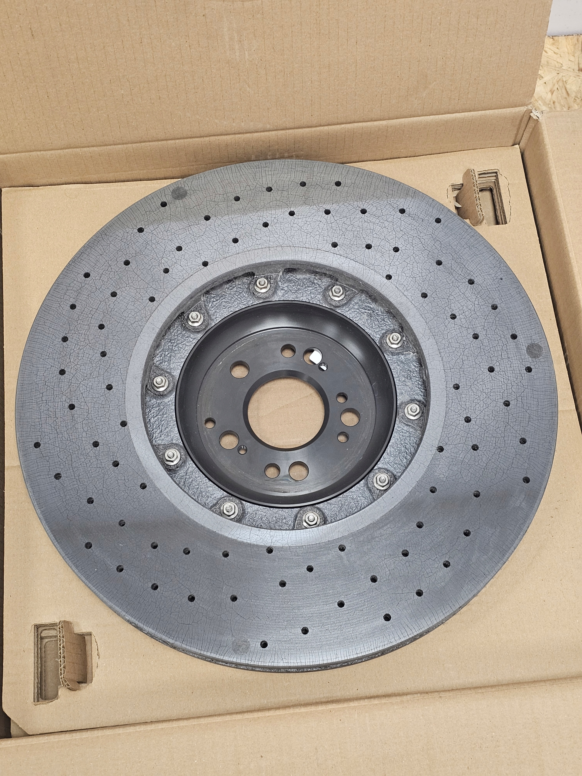 Tarcza CERAMICZNA Mercedes W167 GLS W295 EQE EQS Przód Przednia PRAWA - galeria